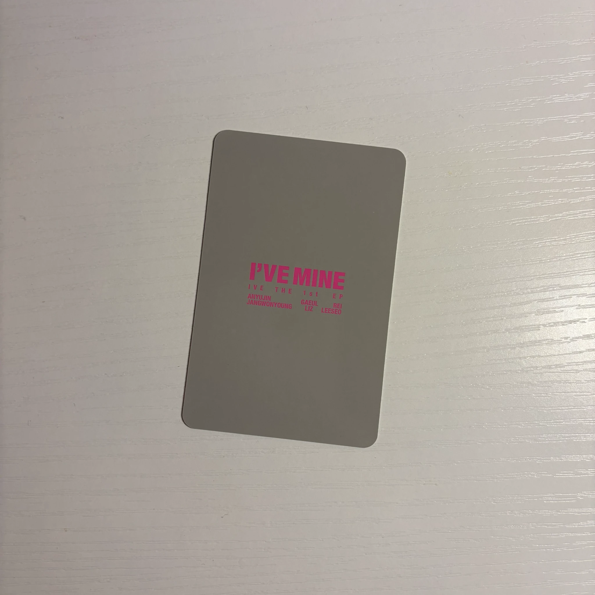 IVE Leeseo IVE - Leeseo - I've Mine Album baddie version album photocard listing photo 2