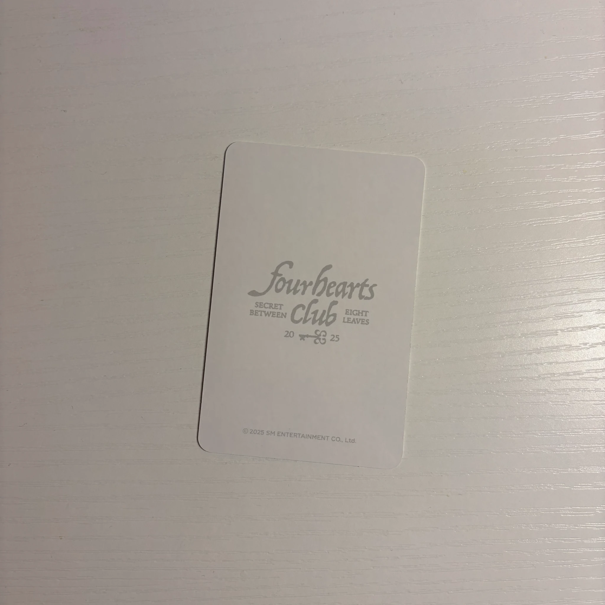 Hearts2Hearts A-na Hearts2Hearts - A-na - Four Hearts Club Official MD Other trading card listing photo 2
