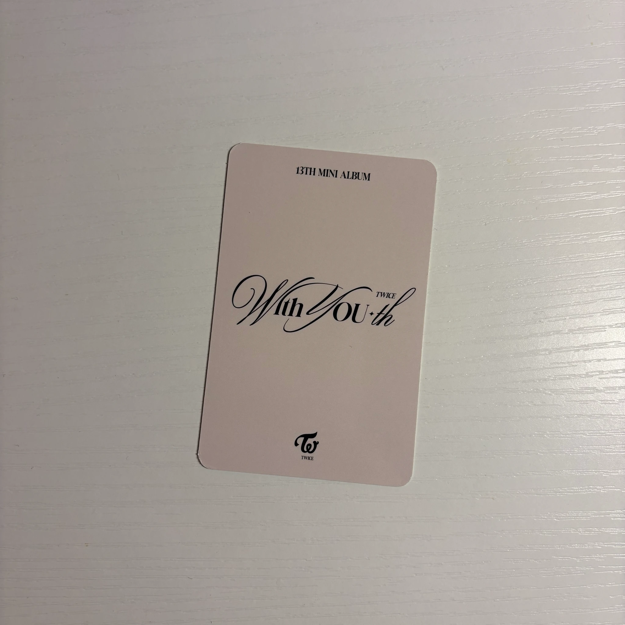 TWICE Tzuyu TWICE-Tzuyu-Album-with you-th listing photo 2