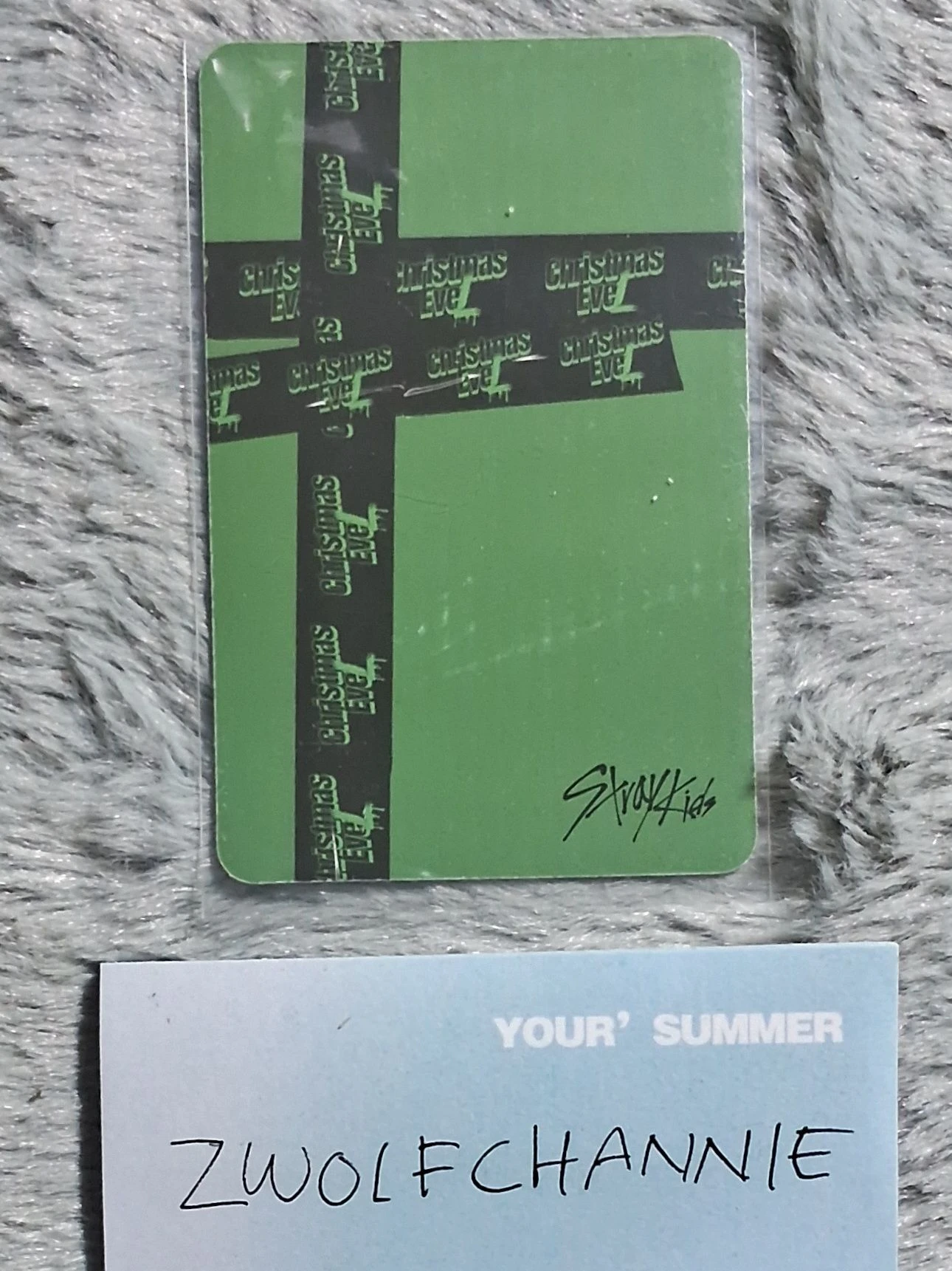 Stray Kids Hyunjin Stray Kids - Hyunjin - Christmas EveL Album album photocard concept b listing photo 2