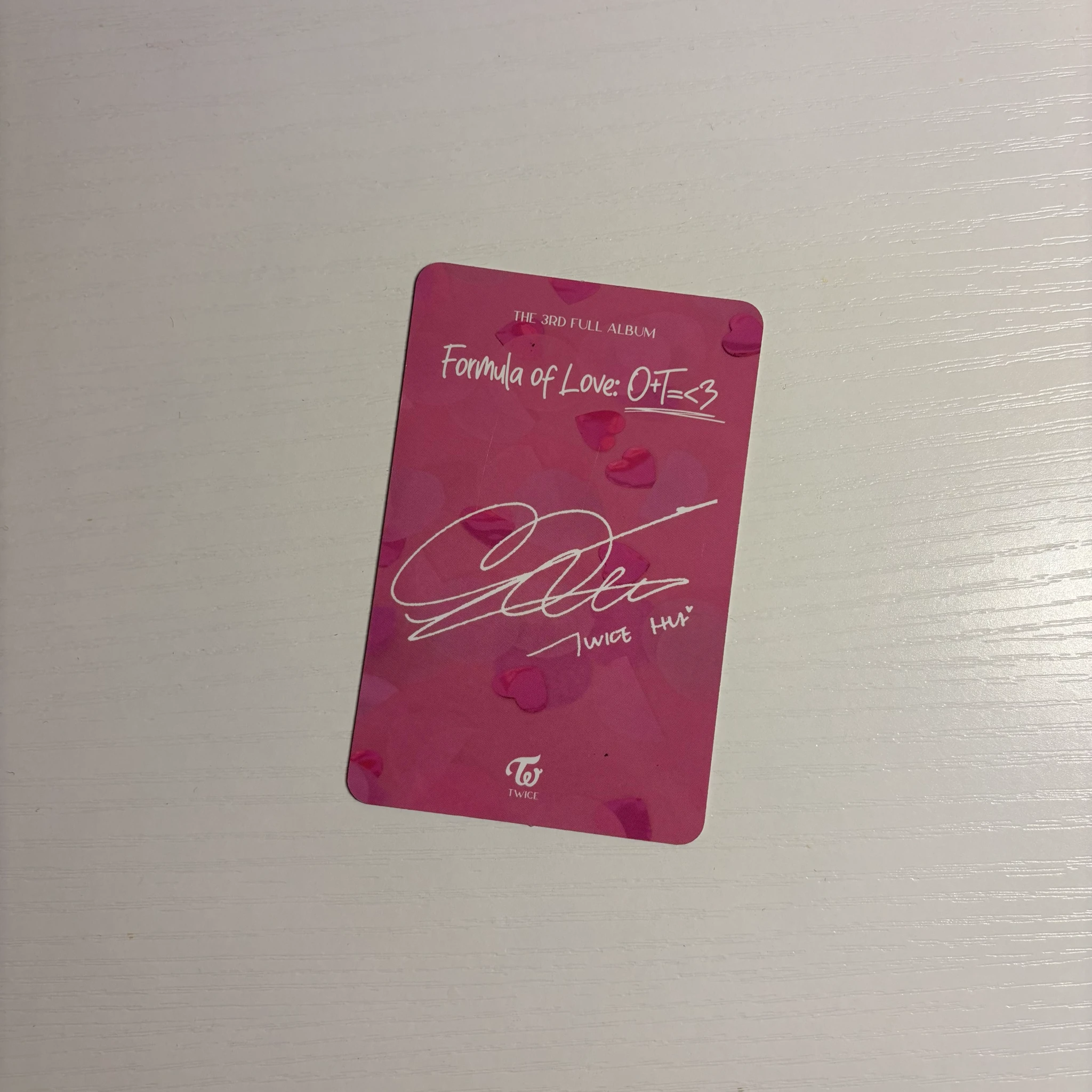 TWICE Sana TWICE-Sana-Album-Formula of Love: O+T=<3 listing photo 2