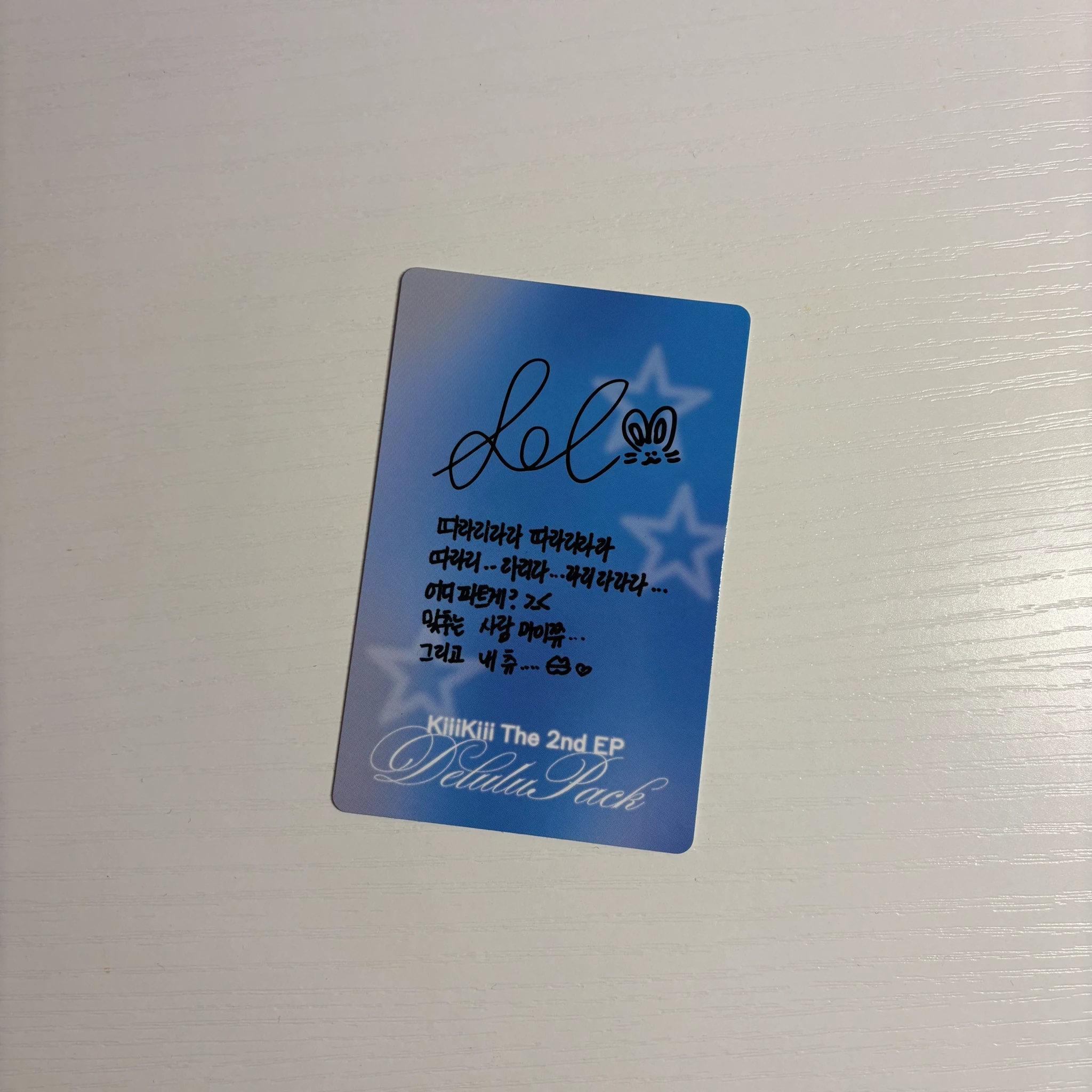 KiiiKiii Leesol KiiiKiii - Leesol - Delulu Pack Album crystal ball version album photocard listing photo 2