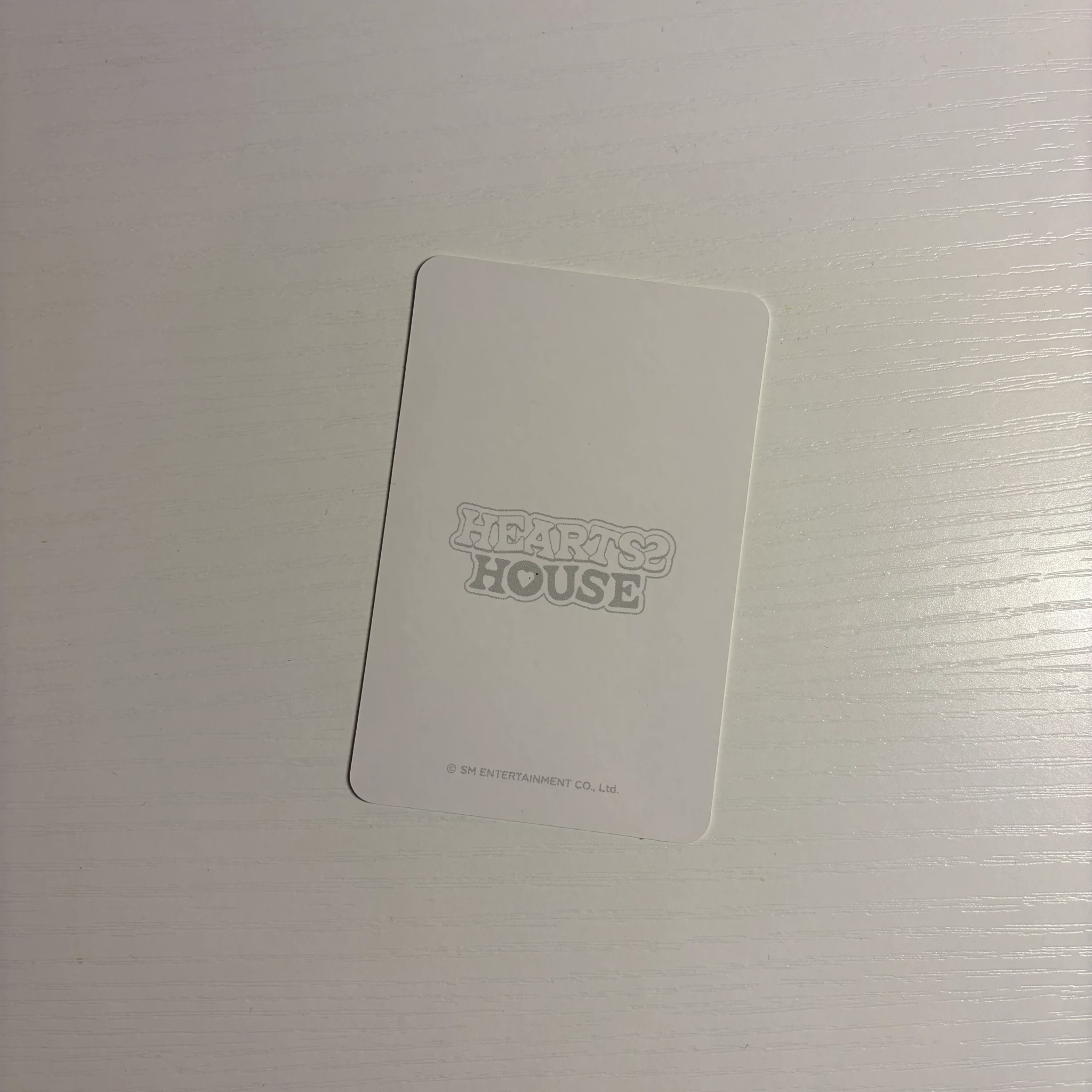 Hearts2Hearts Juun Hearts2Hearts - Juun - Hearts2House Event merch photocard trading card non-selfie holographic (hologram) listing photo 2