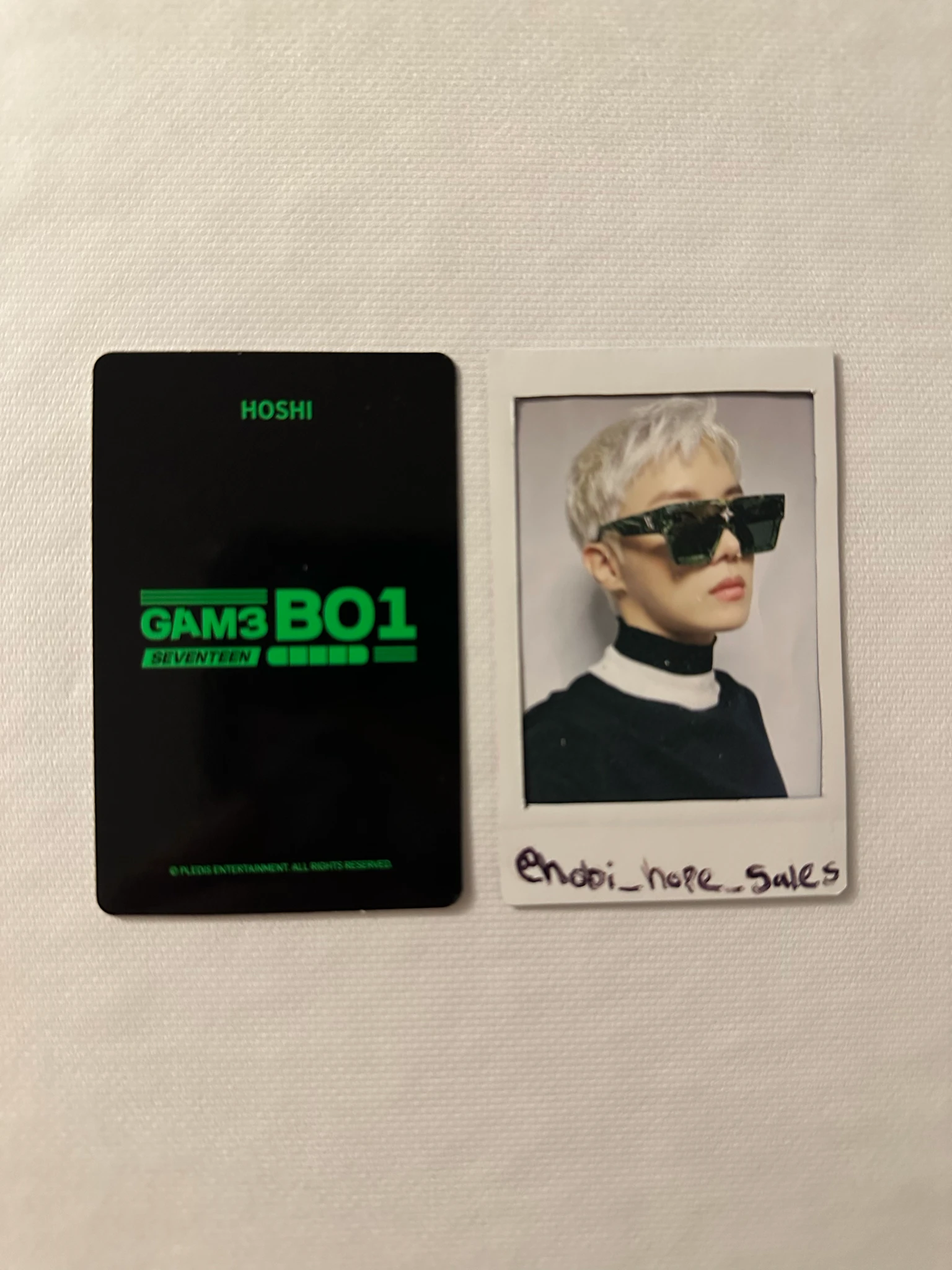 SEVENTEEN Hoshi SEVENTEEN - Hoshi - 7th Global Membership Kit - 2022 Other membership photocard set listing photo 2