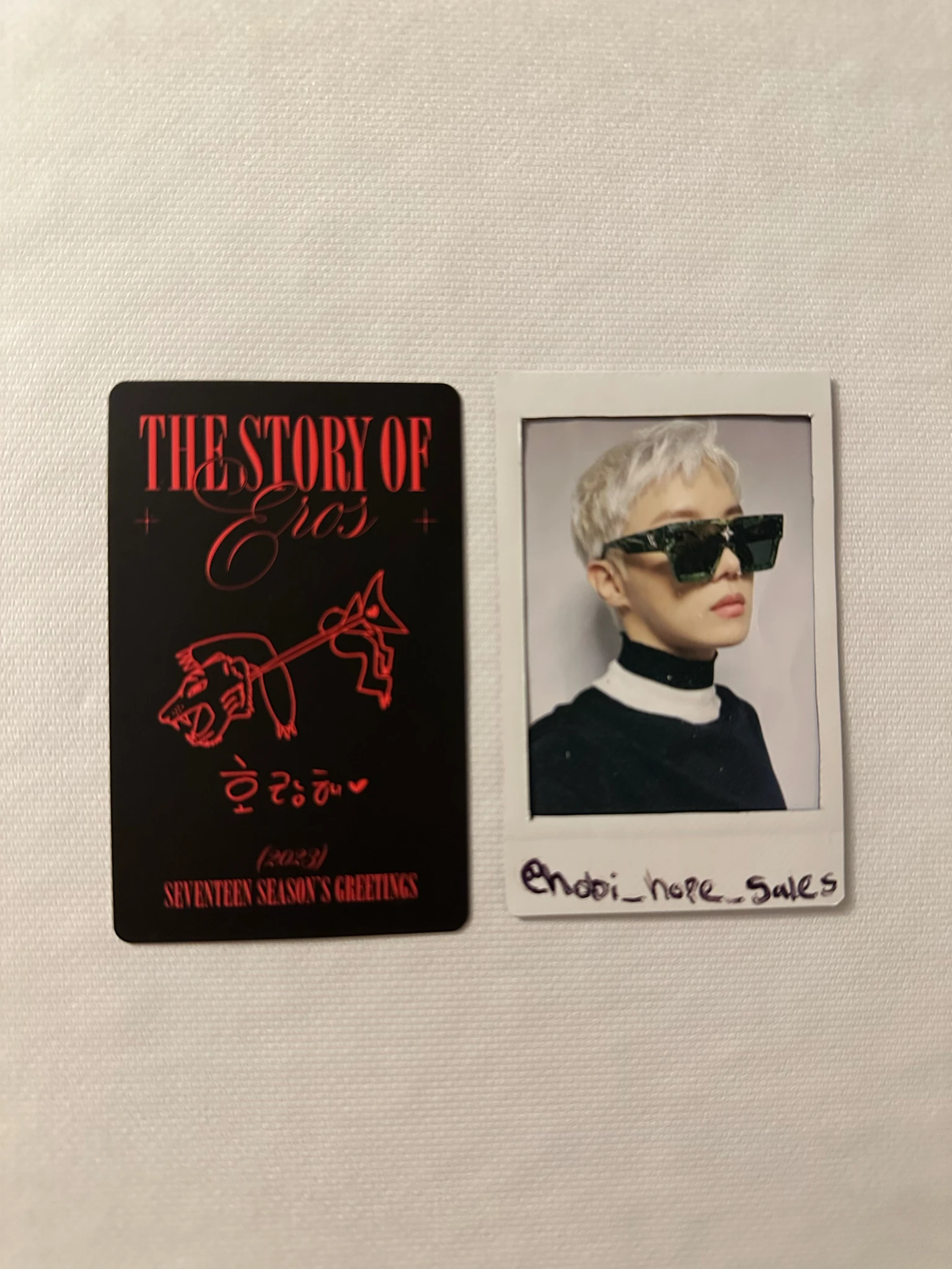 SEVENTEEN Hoshi SEVENTEEN - Hoshi - 2023 Season's Greetings Other listing photo 2