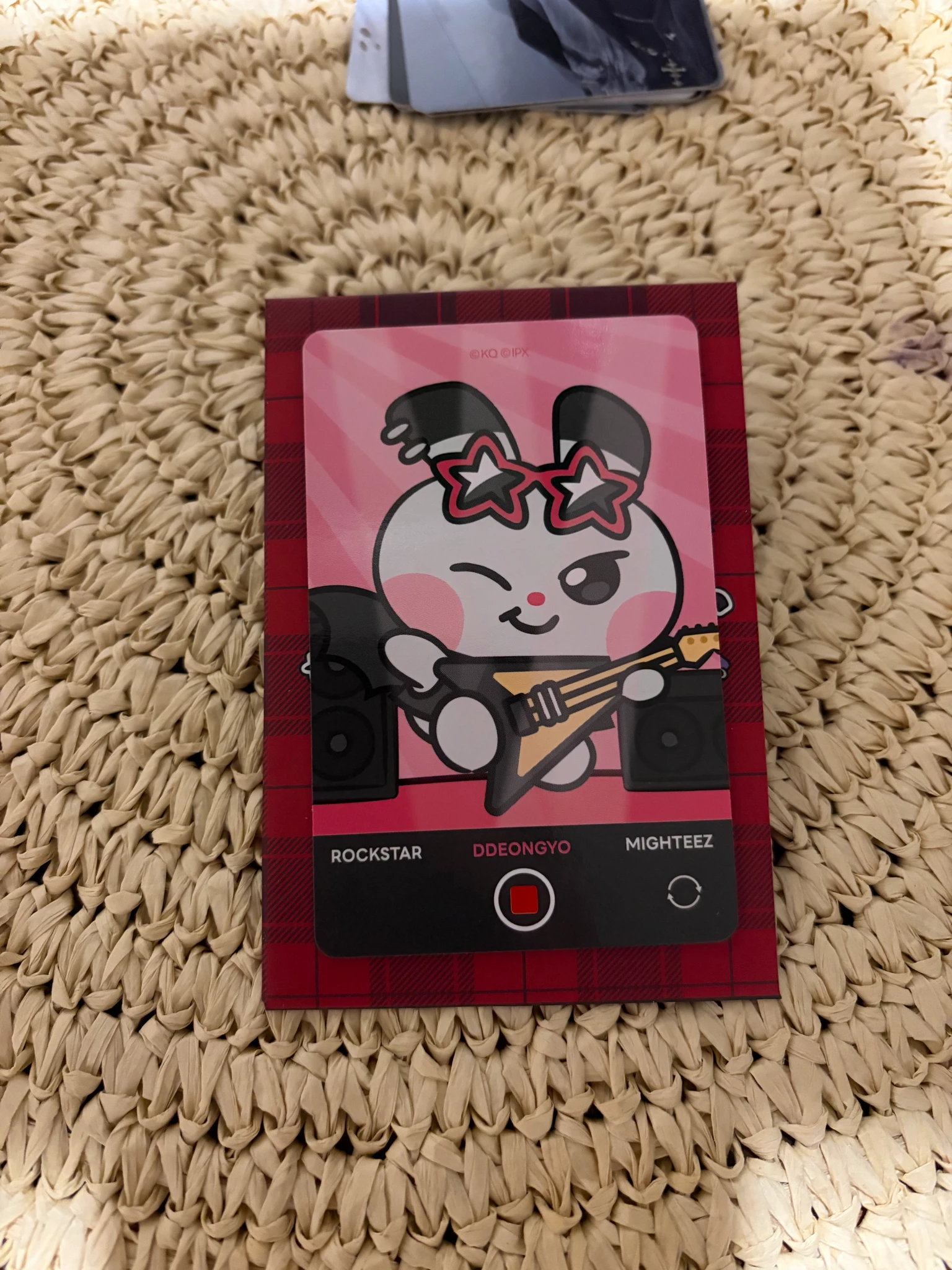 ATEEZ Seonghwa ATEEZ - Seonghwa - MIGHTEEZ Rock The Stage Other trading card pop-up version 2 listing photo 2