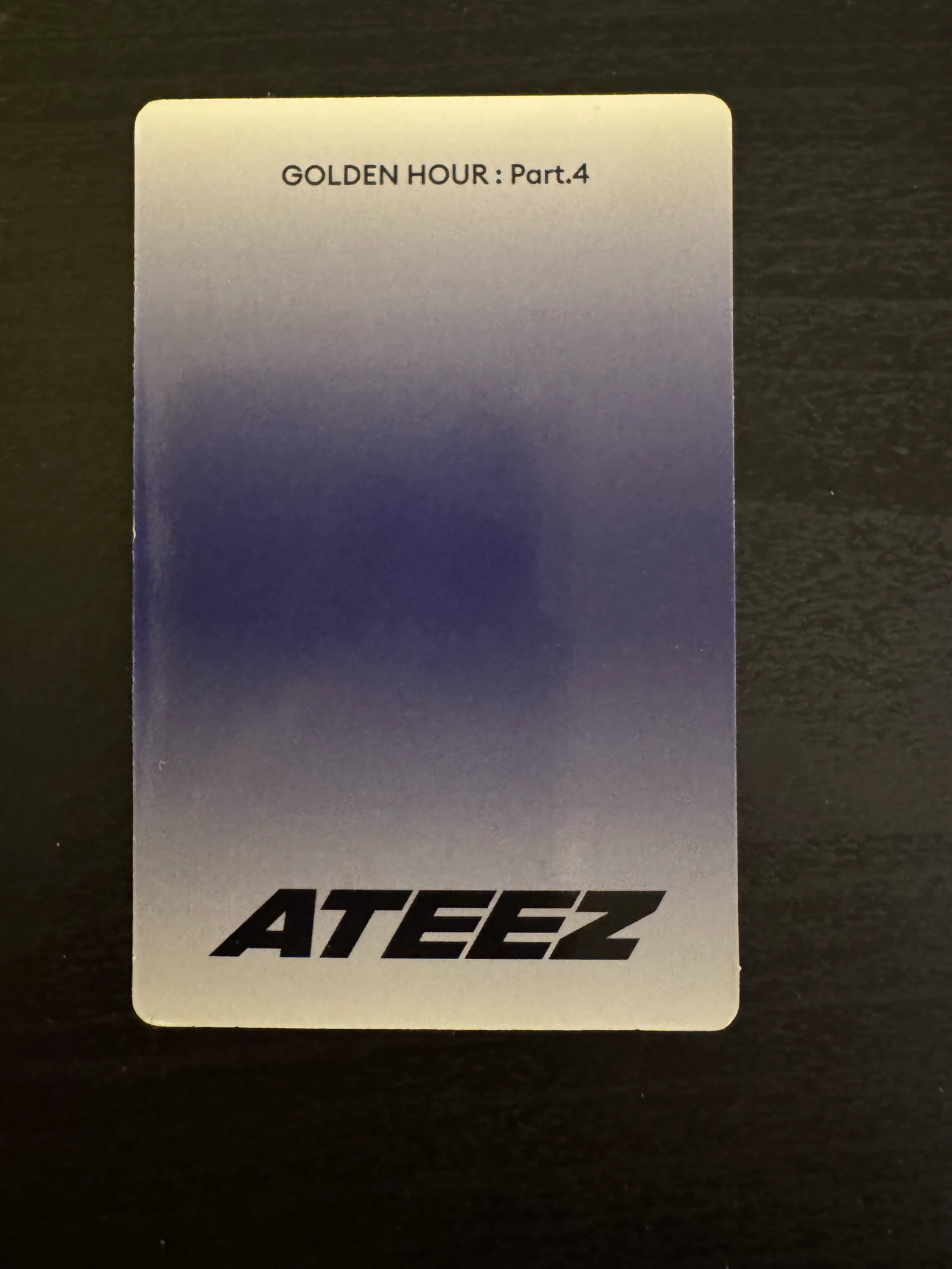 ATEEZ San ATEEZ - San - Golden Hour : Part.4 Album album photocard poca album listing photo 2