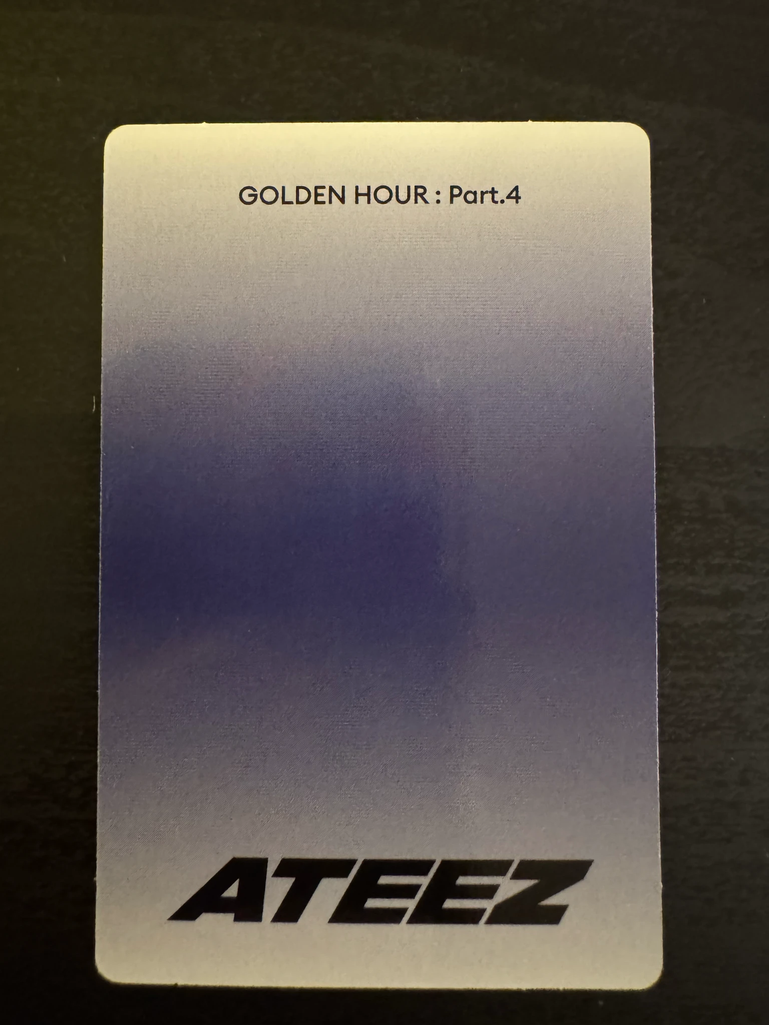 ATEEZ San ATEEZ - San - Golden Hour : Part.4 Album album photocard poca album listing photo 2