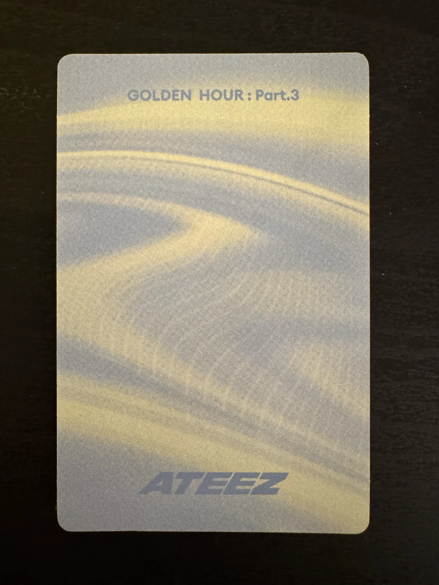 ATEEZ Wooyoung ATEEZ - Wooyoung - Golden Hour : Part.3 Album - Poca Album listing photo 2