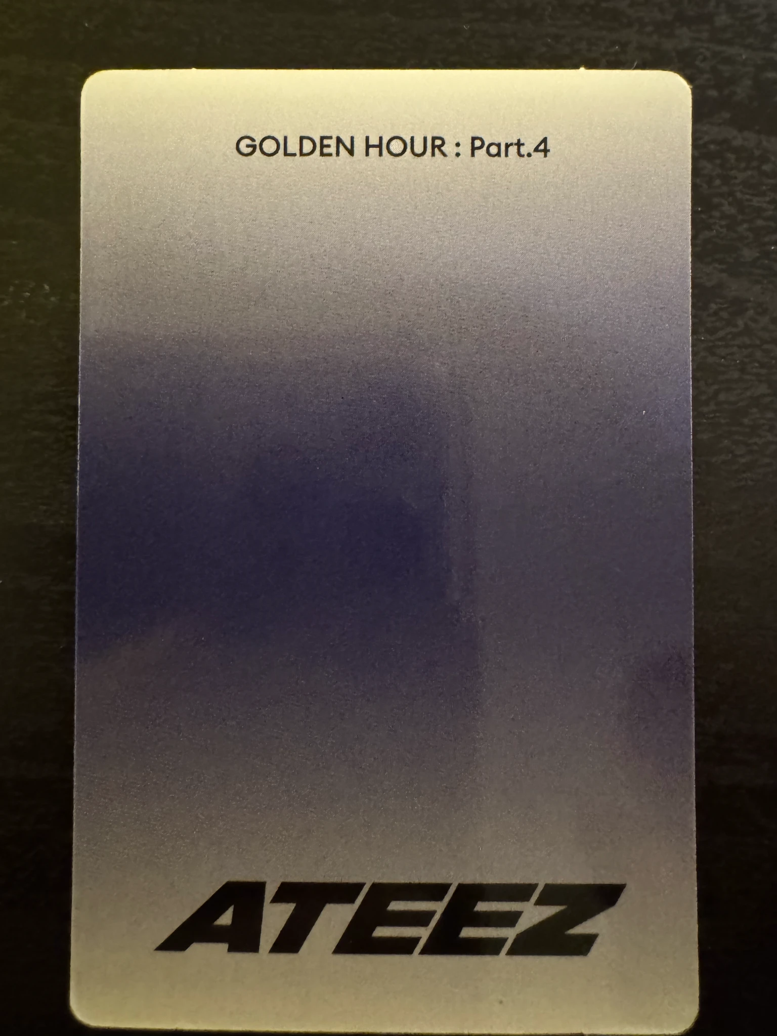 ATEEZ Jongho ATEEZ - Jongho - Golden Hour : Part.4 Album album photocard poca album listing photo 2