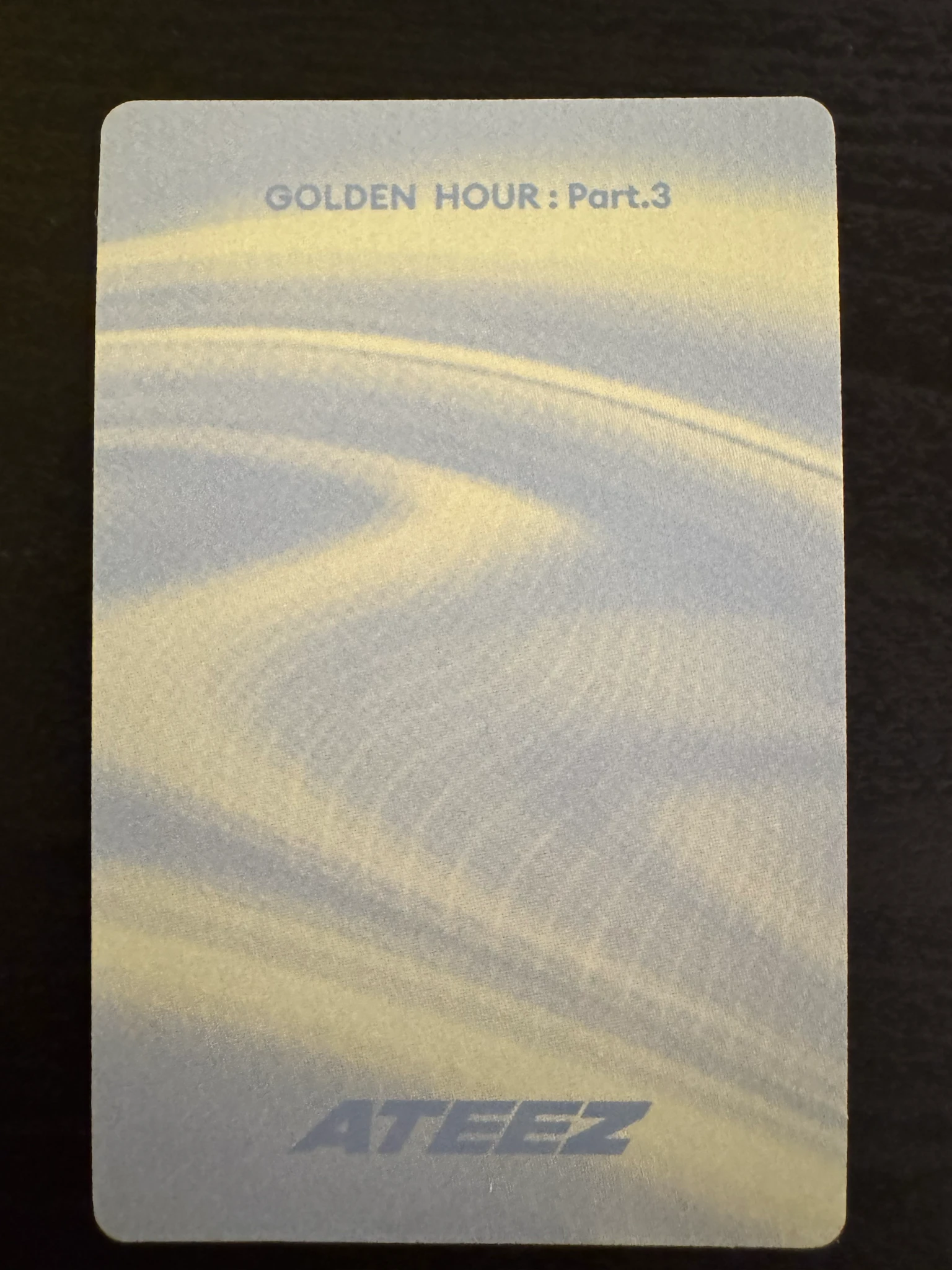 ATEEZ Jongho ATEEZ - Jongho - Golden Hour : Part.3 Album poca album listing photo 2