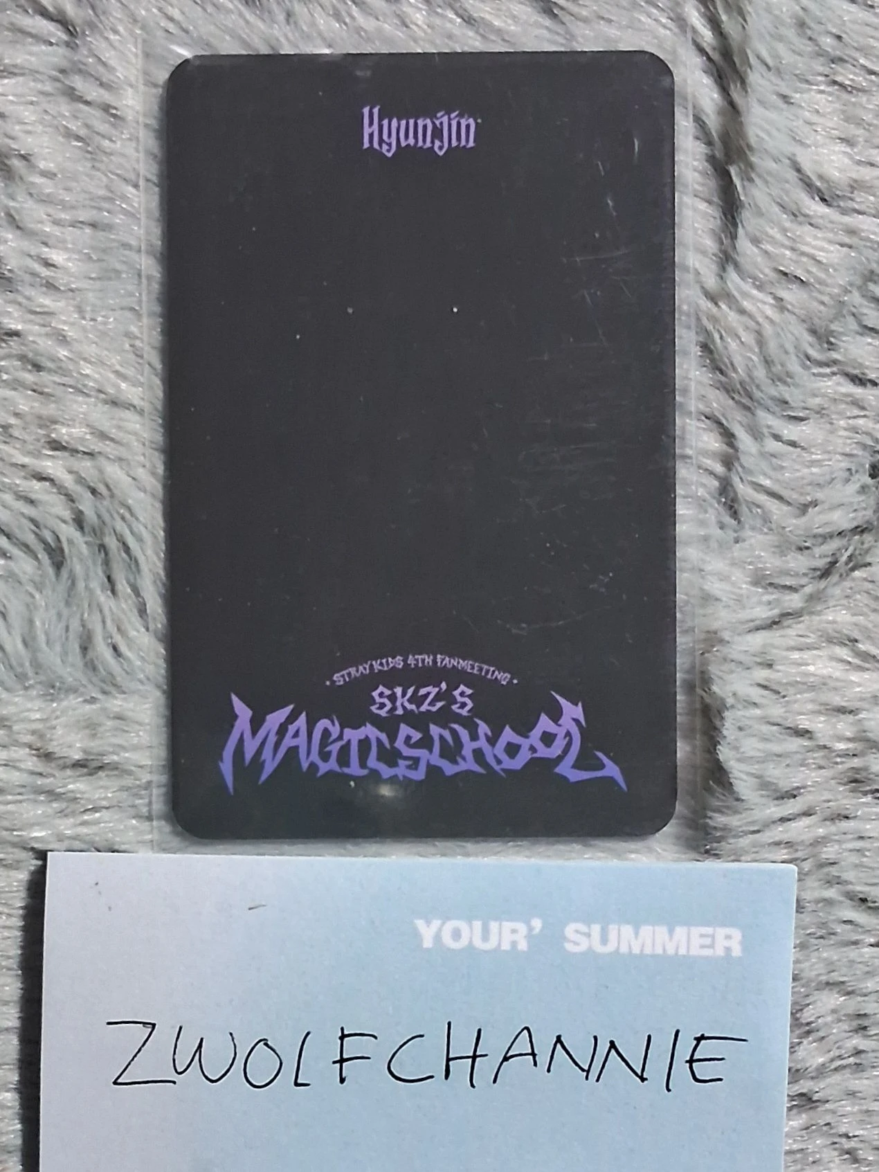 Stray Kids Hyunjin Stray Kids - Hyunjin - 4th Fanmeeting - SKZ's Magic School Event day 2 stayzone seoul entrance / attendance benefit listing photo 2