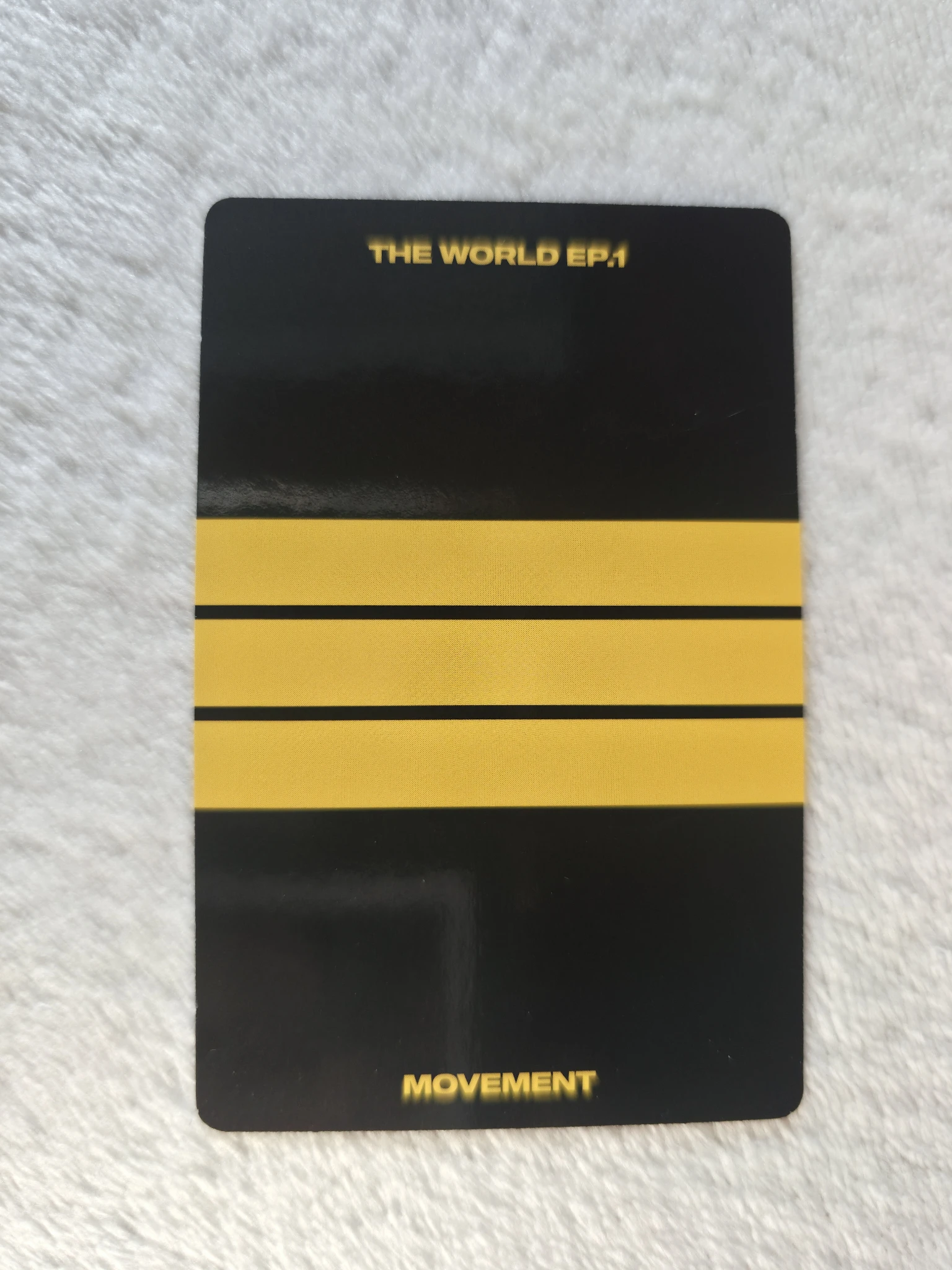 ATEEZ Yunho ATEEZ - Yunho - THE WORLD EP.1 : MOVEMENT Album album photocard diary version limited version listing photo 2