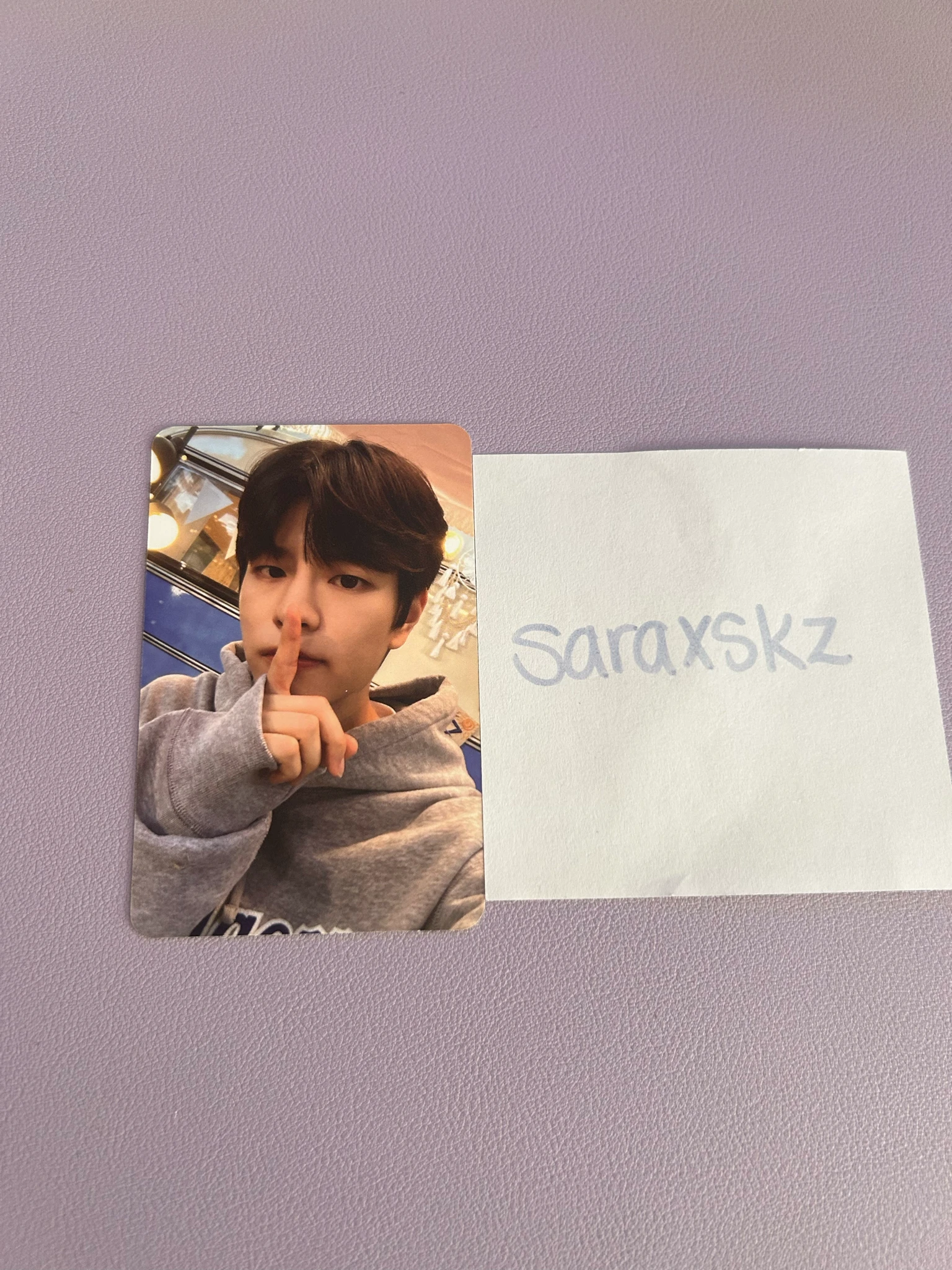Stray Kids Seungmin Stray Kids - Seungmin - NoEasy Album album photocard double-sided front side listing photo 2