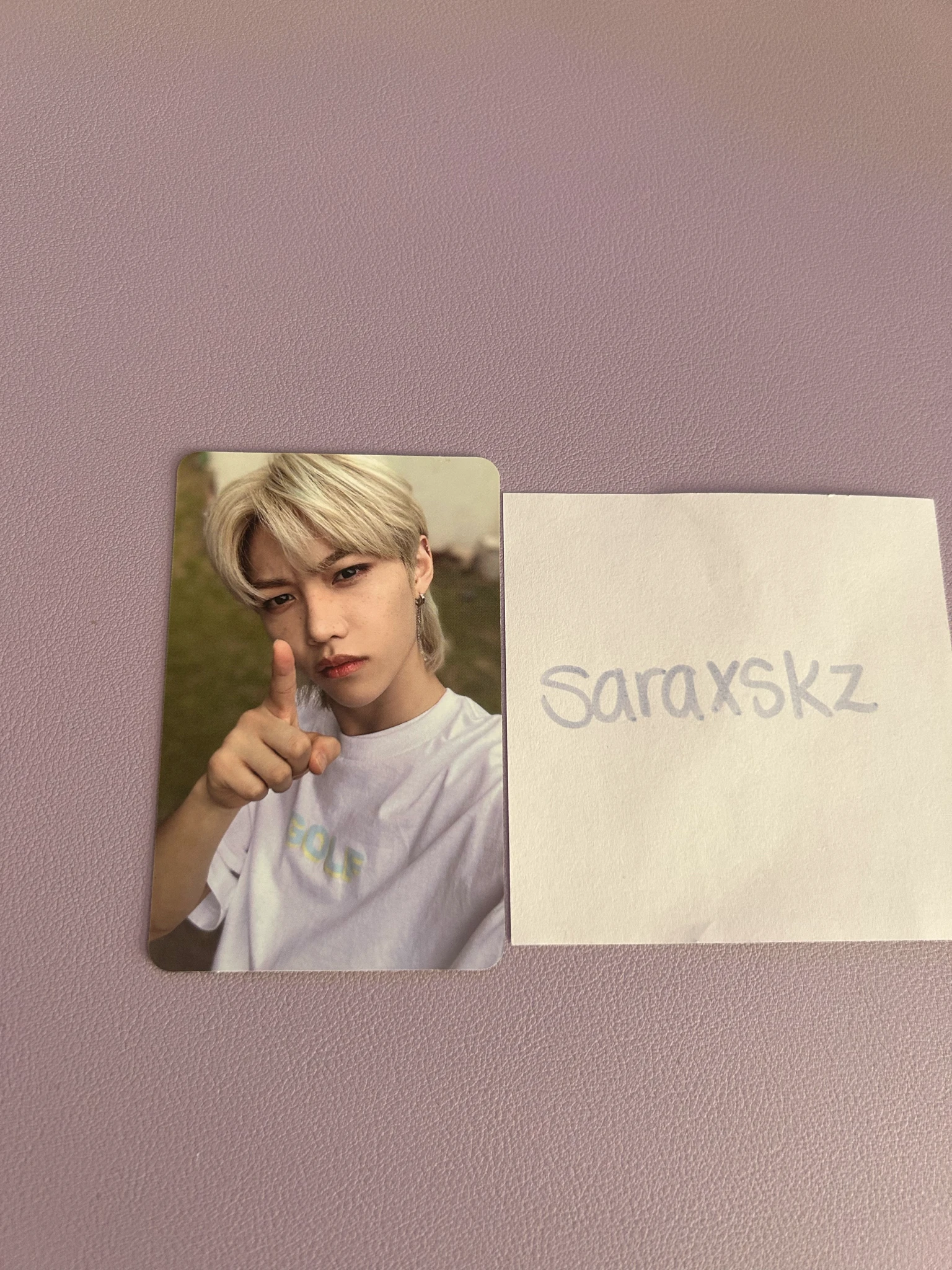 Stray Kids Felix Stray Kids - Felix - NoEasy Album album photocard double-sided standard version limited edition listing photo 2
