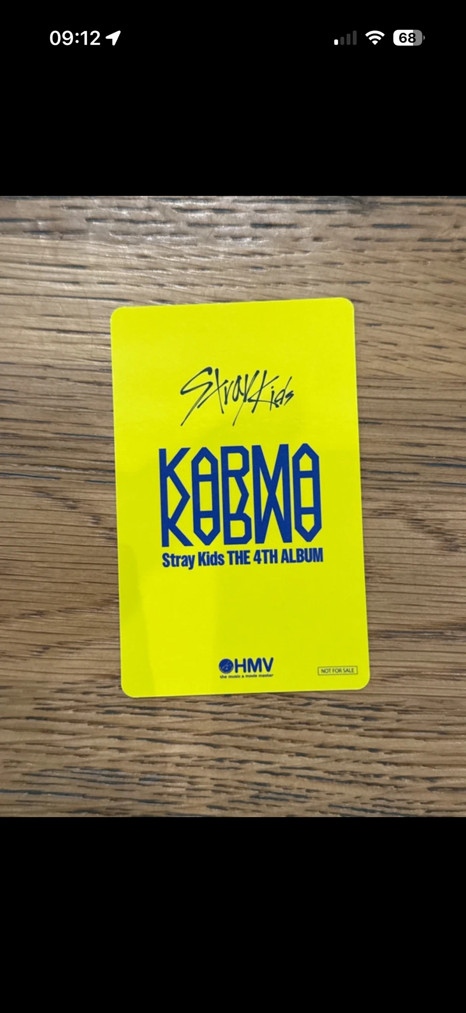 Stray Kids I.N Stray Kids - I.N - KARMA Album hmv lucky draw C version listing photo 2