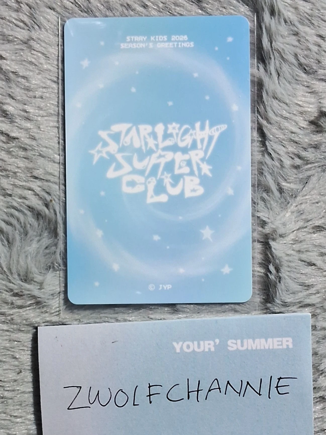 Stray Kids HAN Stray Kids - HAN - 2026 Season's Greetings - Starlight Supper Club Other photocard set listing photo 2