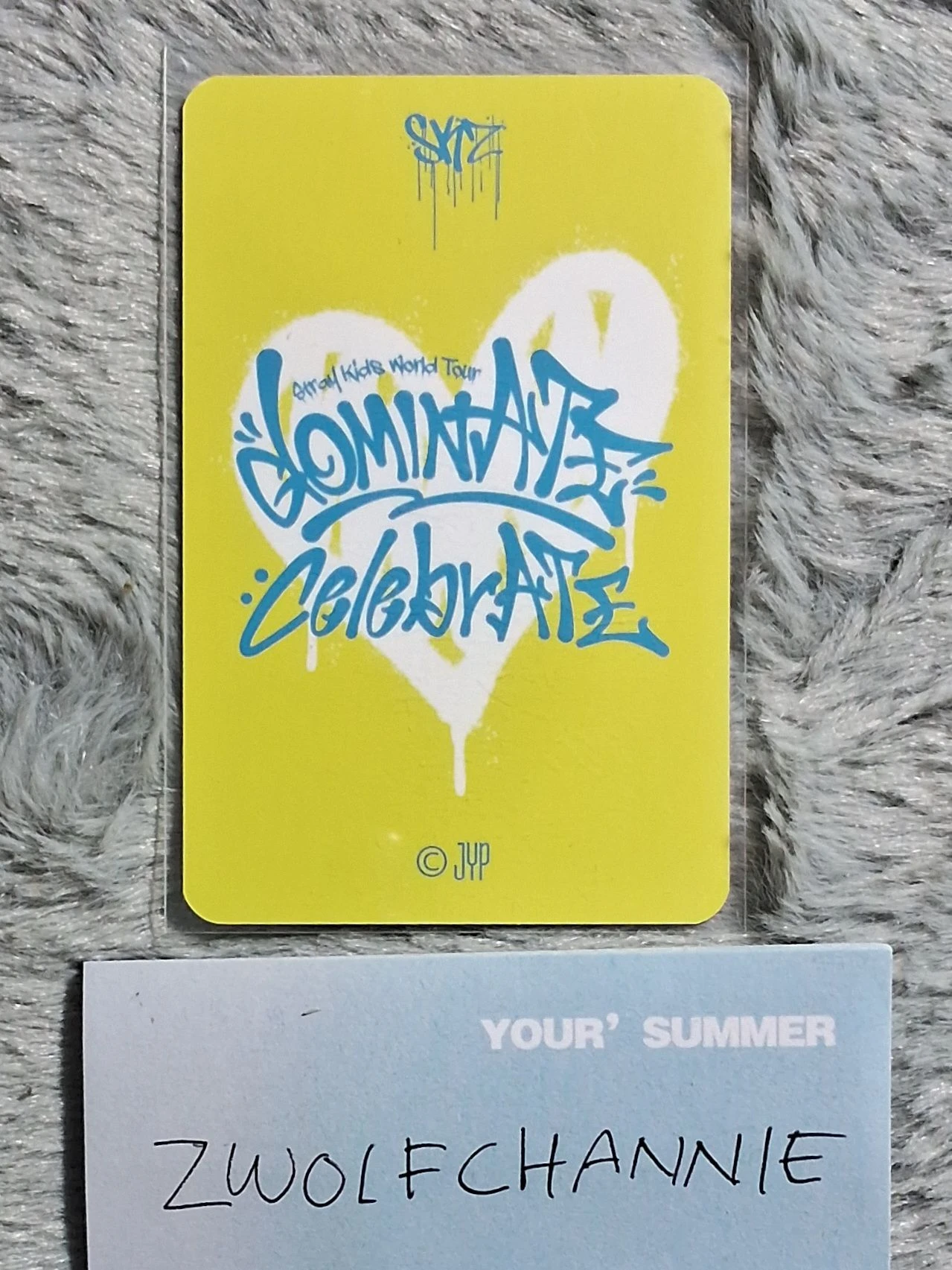 Stray Kids HAN Stray Kids - HAN - dominATE: celebrATE Pop-Up Store Event purchase benefit pop-up store venue-limited merch photocard listing photo 2