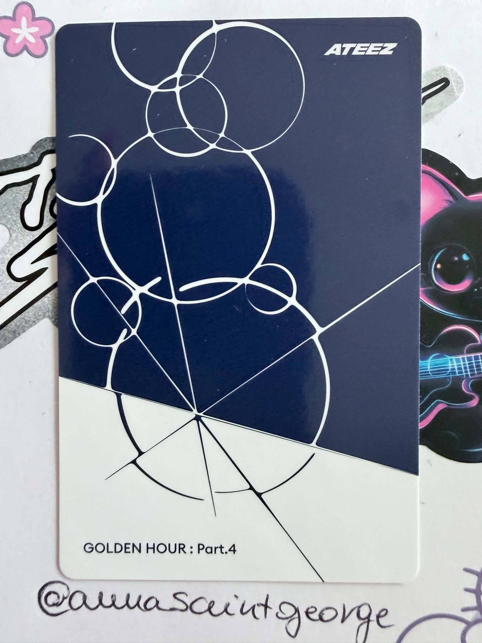 ATEEZ Yunho ATEEZ - Yunho - Golden Hour : Part.4 Album digipack version album photocard listing photo 2