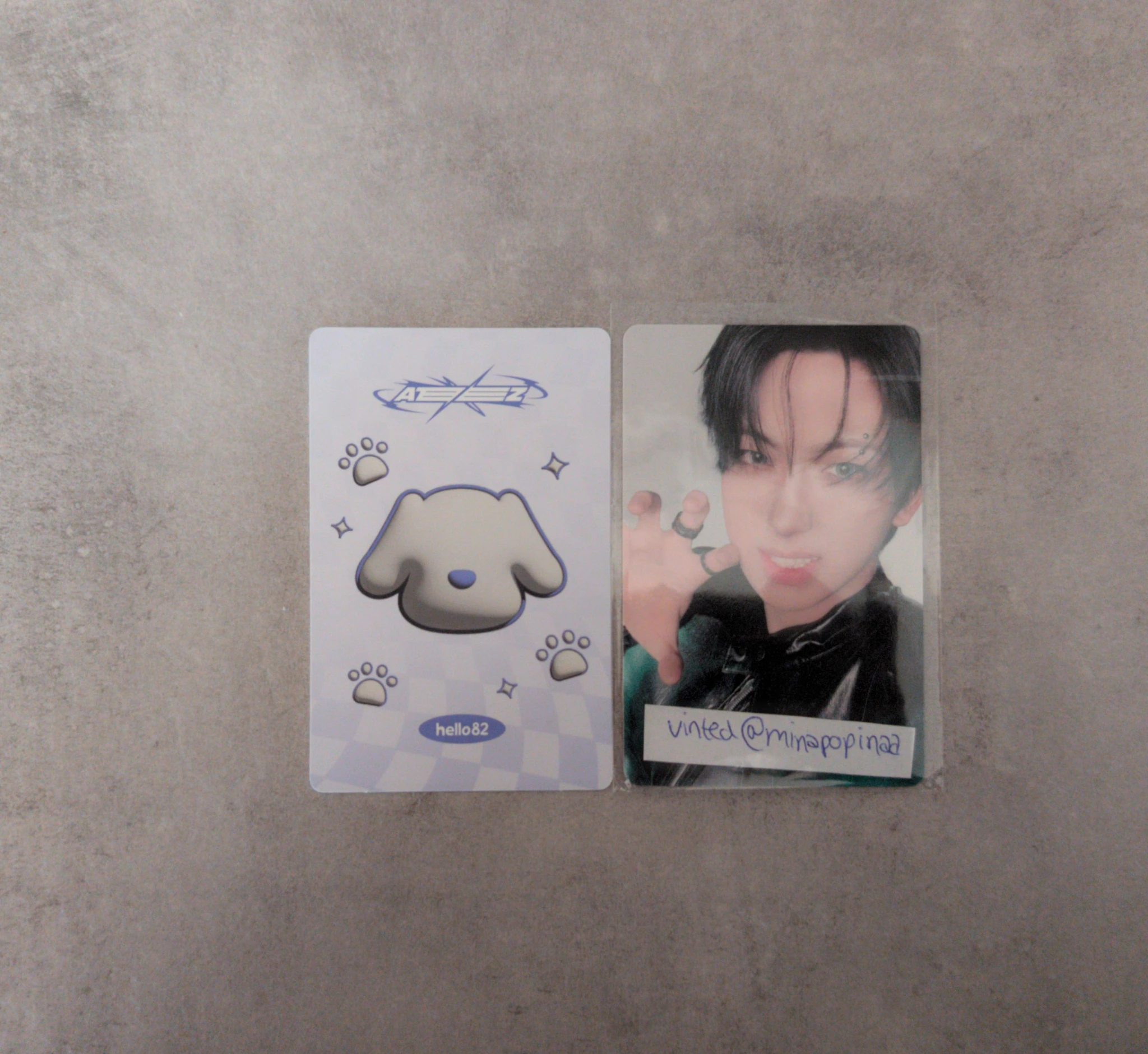 ATEEZ Yeosang ATEEZ - Yeosang - THE WORLD EP.FIN: WILL Album pob (pre-order benefit) hello82 holographic (hologram) listing photo 2