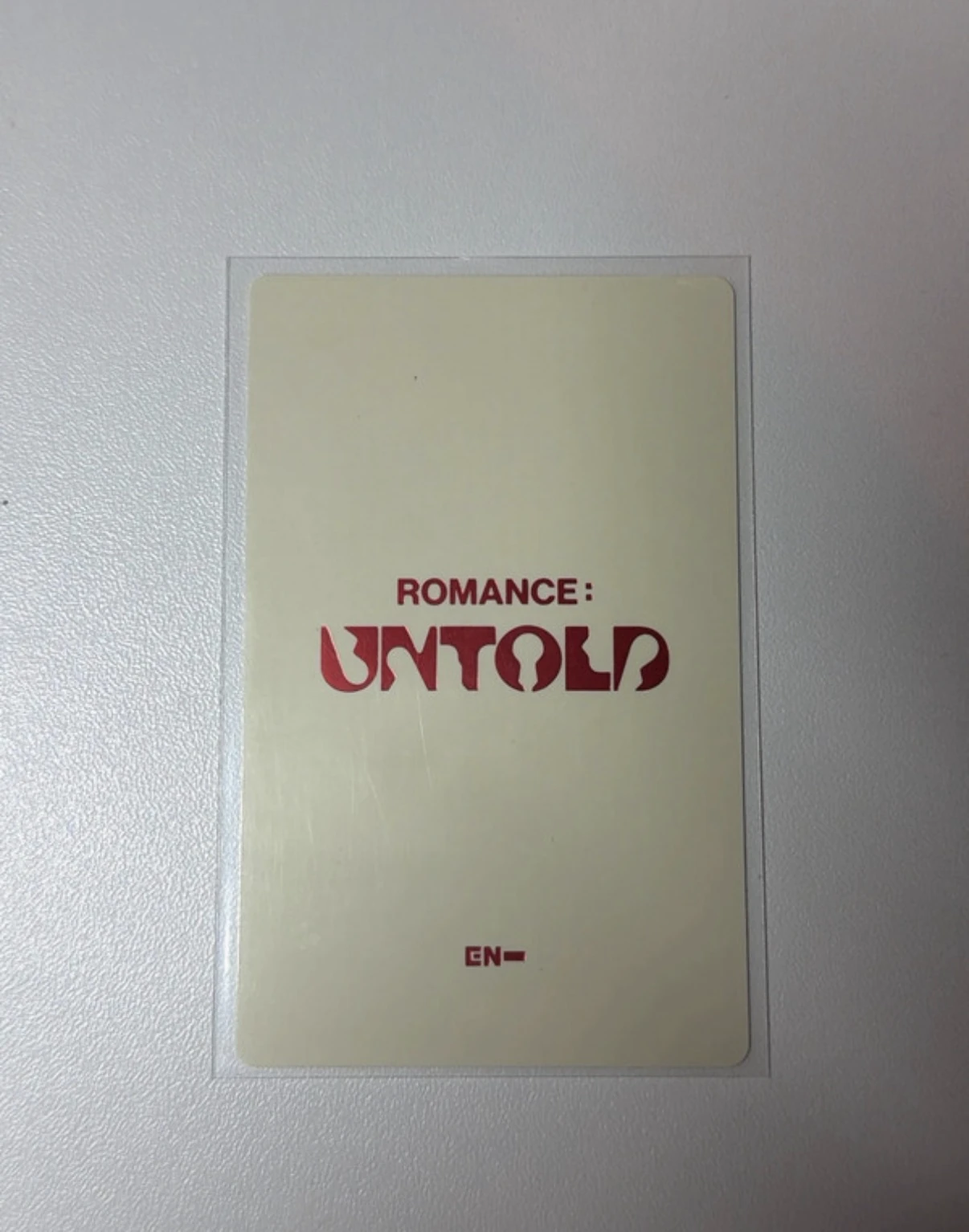 ENHYPEN Sunghoon ENHYPEN - Sunghoon - ROMANCE: UNTOLD Album album photocard Inceptio Ver listing photo 2