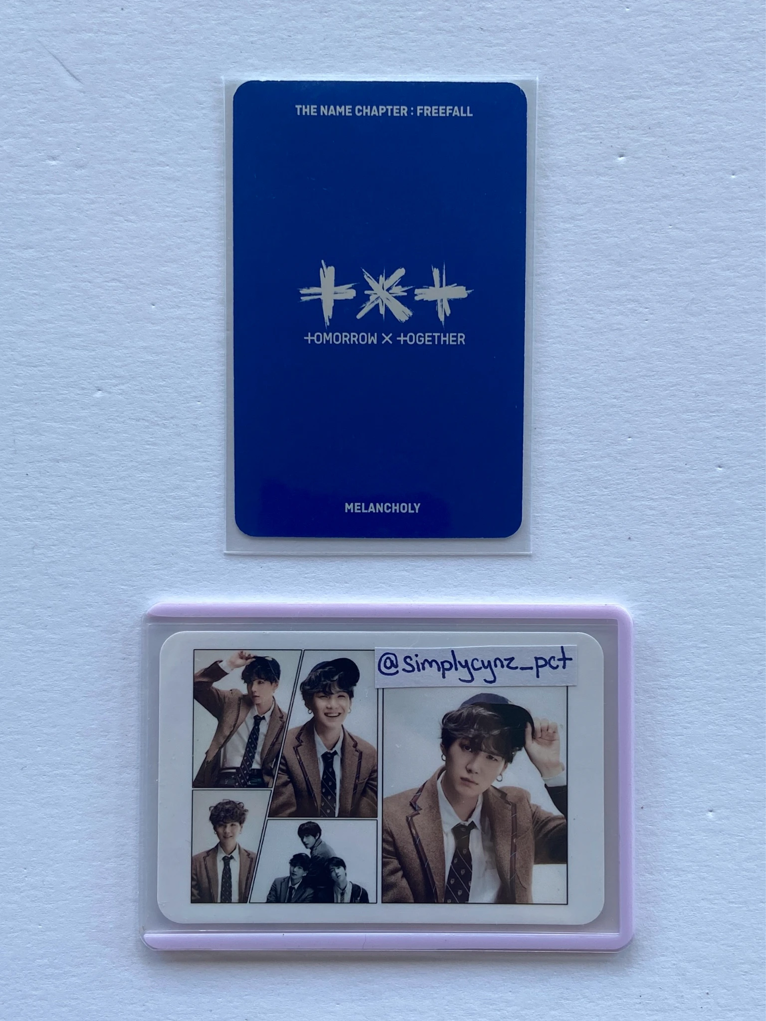 TOMORROW X TOGETHER Huening Kai TOMORROW X TOGETHER - Huening Kai - The Name Chapter: Freefall Album album photocard listing photo 2
