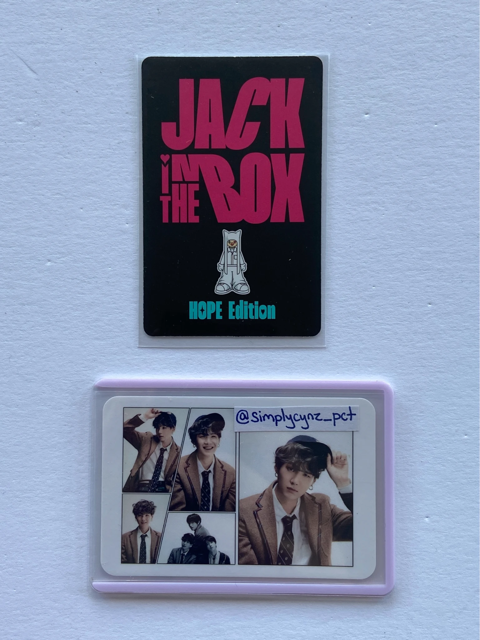 BTS j-hope BTS - J-HOPE - Jack In The Box (Hope Edition) Album album photocard listing photo 2