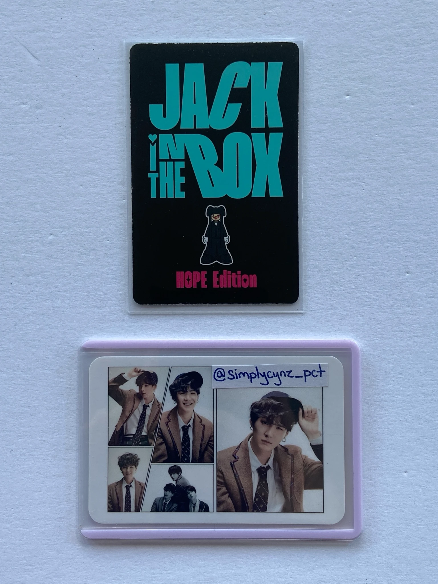 BTS j-hope BTS - J-HOPE - Jack In The Box (Hope Edition) Album album photocard listing photo 2