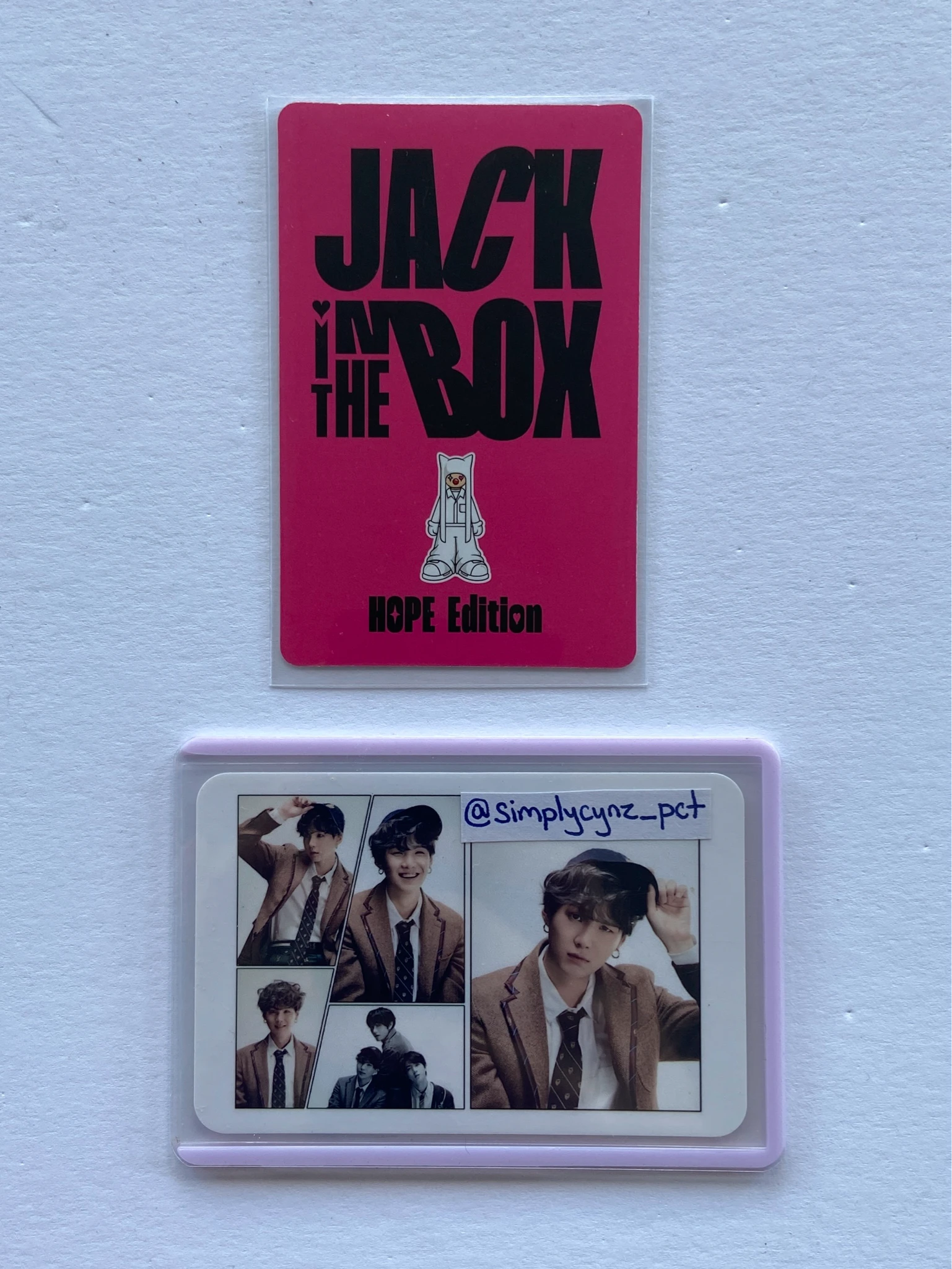 BTS j-hope BTS - J-HOPE - Jack In The Box (Hope Edition) Album listing photo 2