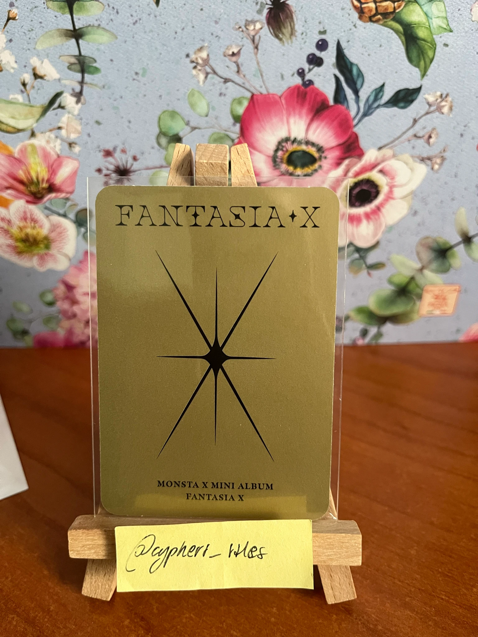 MONSTA X MONSTA X - Kihyun & Shownu - Fantasia X Album album photocard listing photo 2
