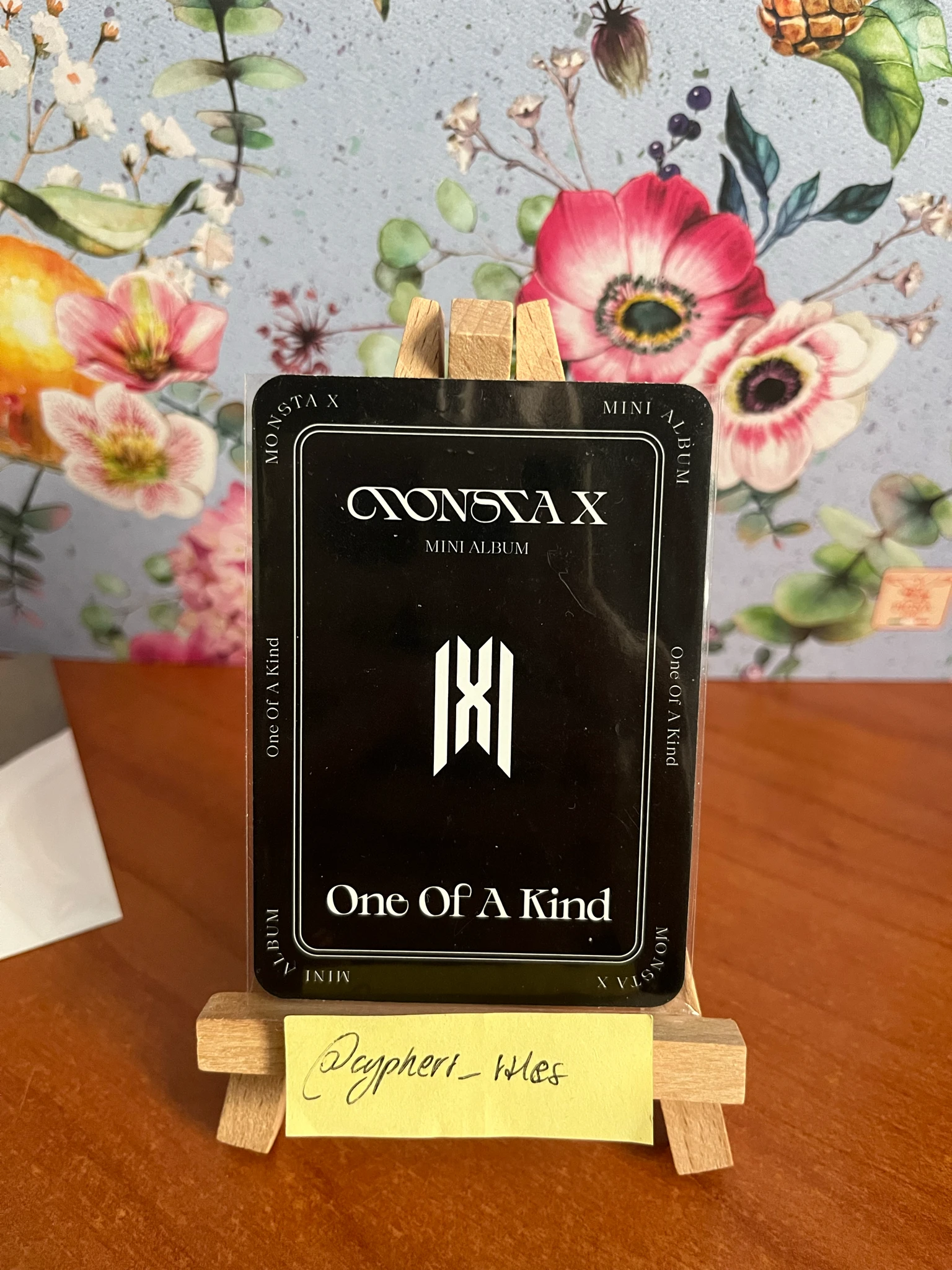 MONSTA X MONSTA X - Minhyuk & Joohoney - One of a Kind Album album photocard listing photo 2