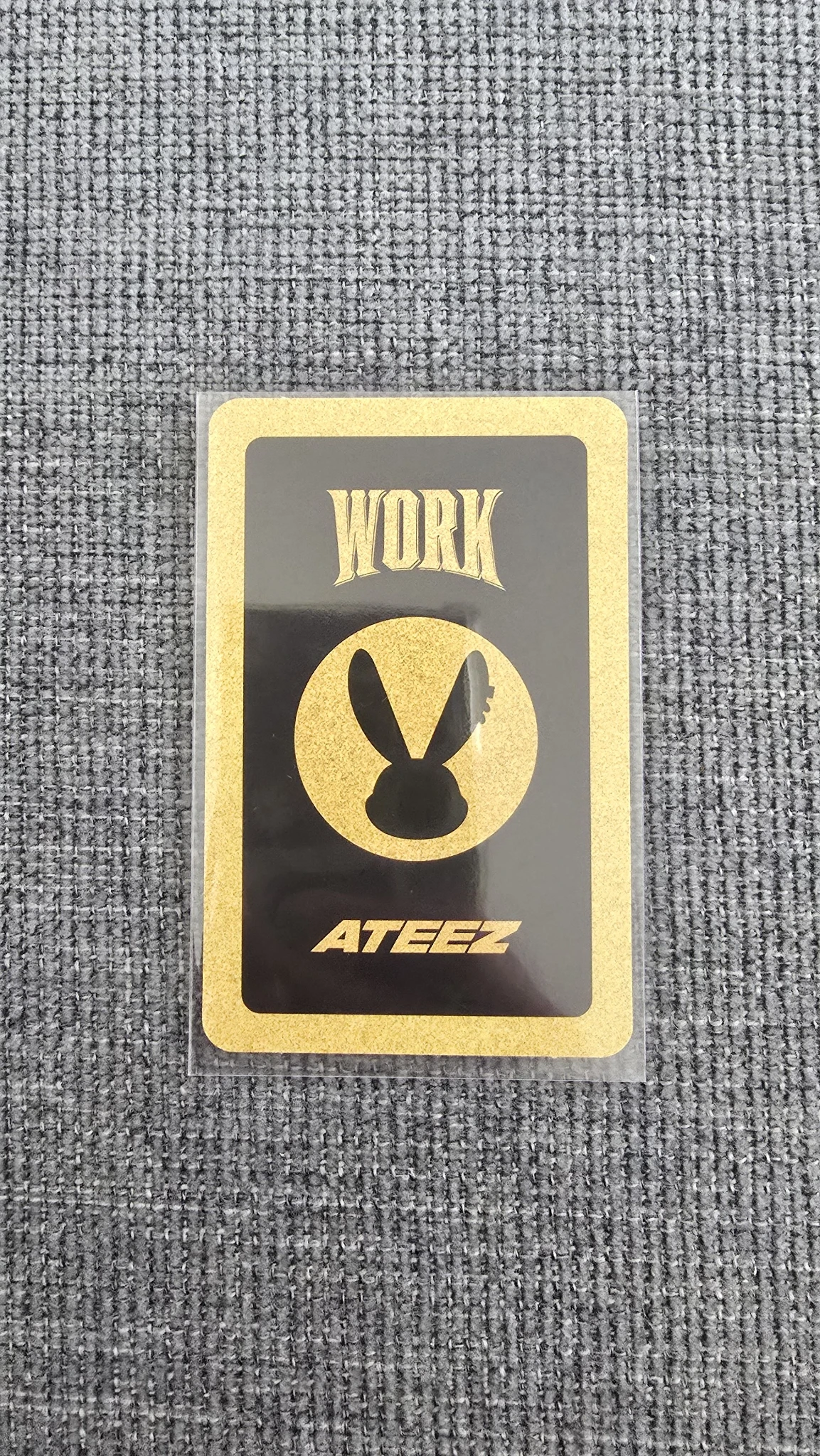 ATEEZ Wooyoung ATEEZ - Wooyoung - GOLDEN HOUR: Part 1 POP-UP EXHIBITION & STORE Other pop-up store photocard holder listing photo 2