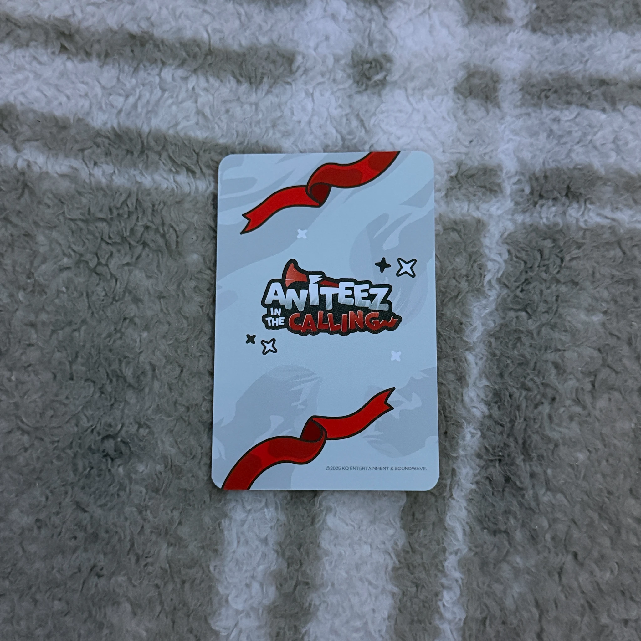 ATEEZ Hongjoong ATEEZ - Hongjoong - ANITEEZ IN THE CALLING Other trading card listing photo 2