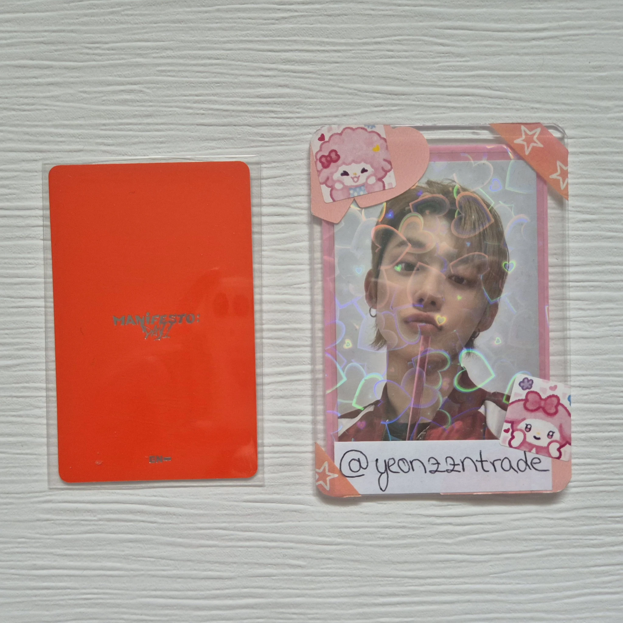 ENHYPEN Jungwon ENHYPEN - Jungwon - MANIFESTO: DAY 1 Album album photocard korean album standard version D version J version listing photo 2