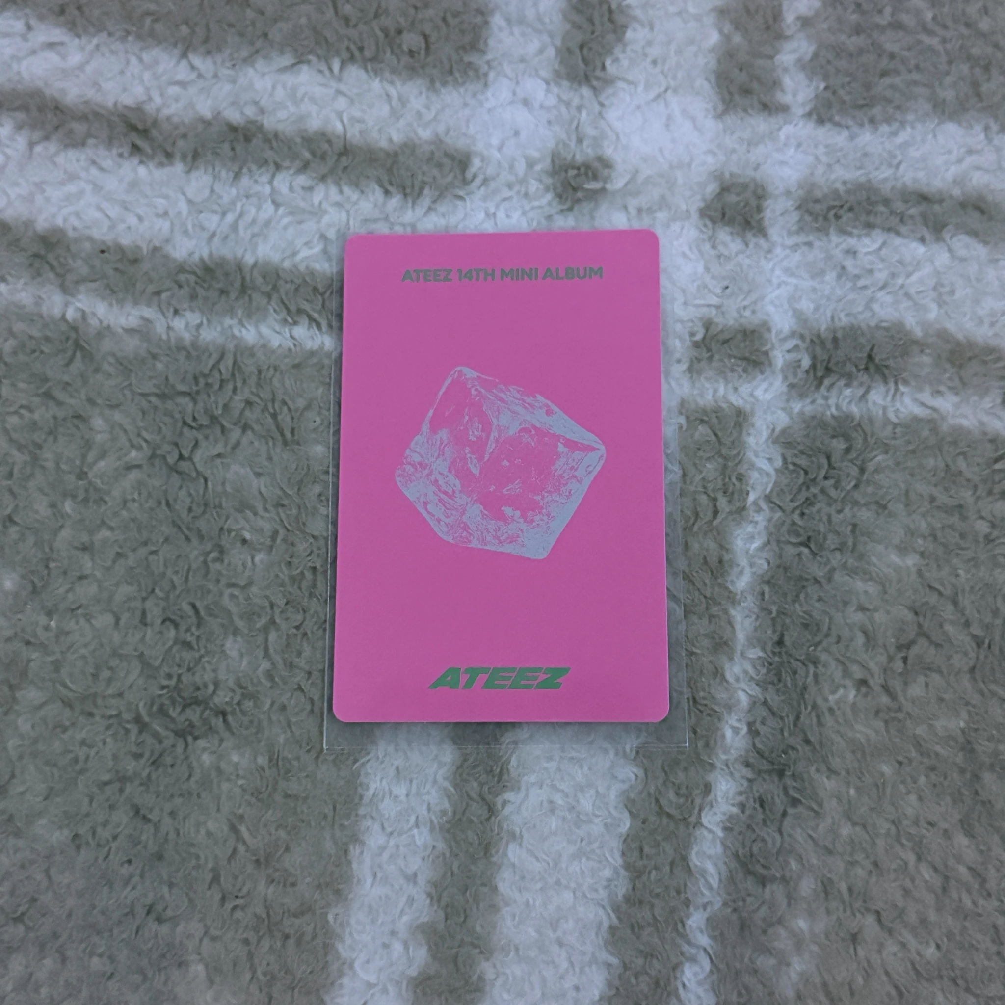 ATEEZ Hongjoong ATEEZ - Hongjoong - GOLDEN HOUR : Part.5 Album album photocard poca album A version image card listing photo 2