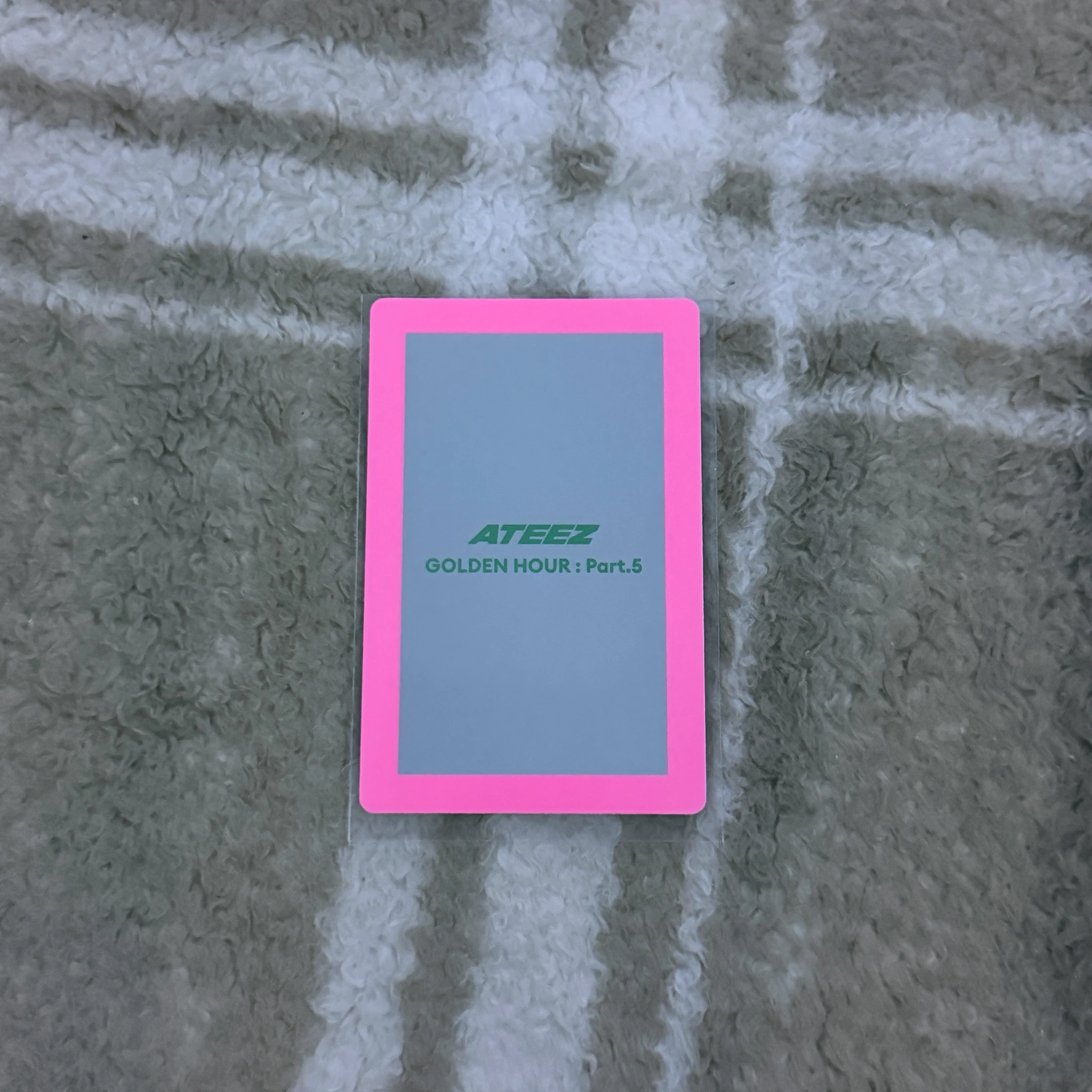 ATEEZ Hongjoong ATEEZ - Hongjoong - GOLDEN HOUR : Part.5 Album album photocard listing photo 2