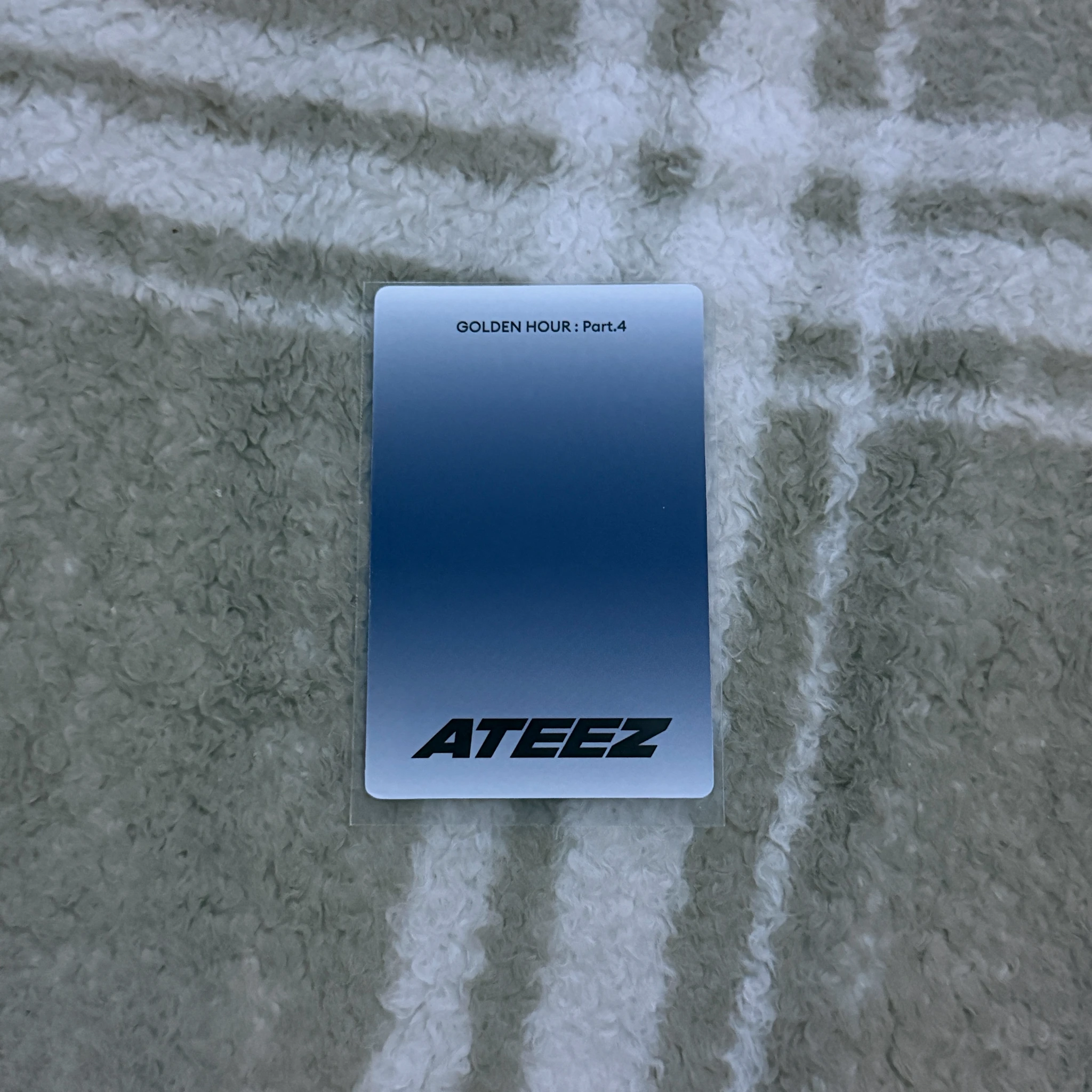 ATEEZ Hongjoong ATEEZ - Hongjoong - Golden Hour : Part.4 Album poca album A version listing photo 2