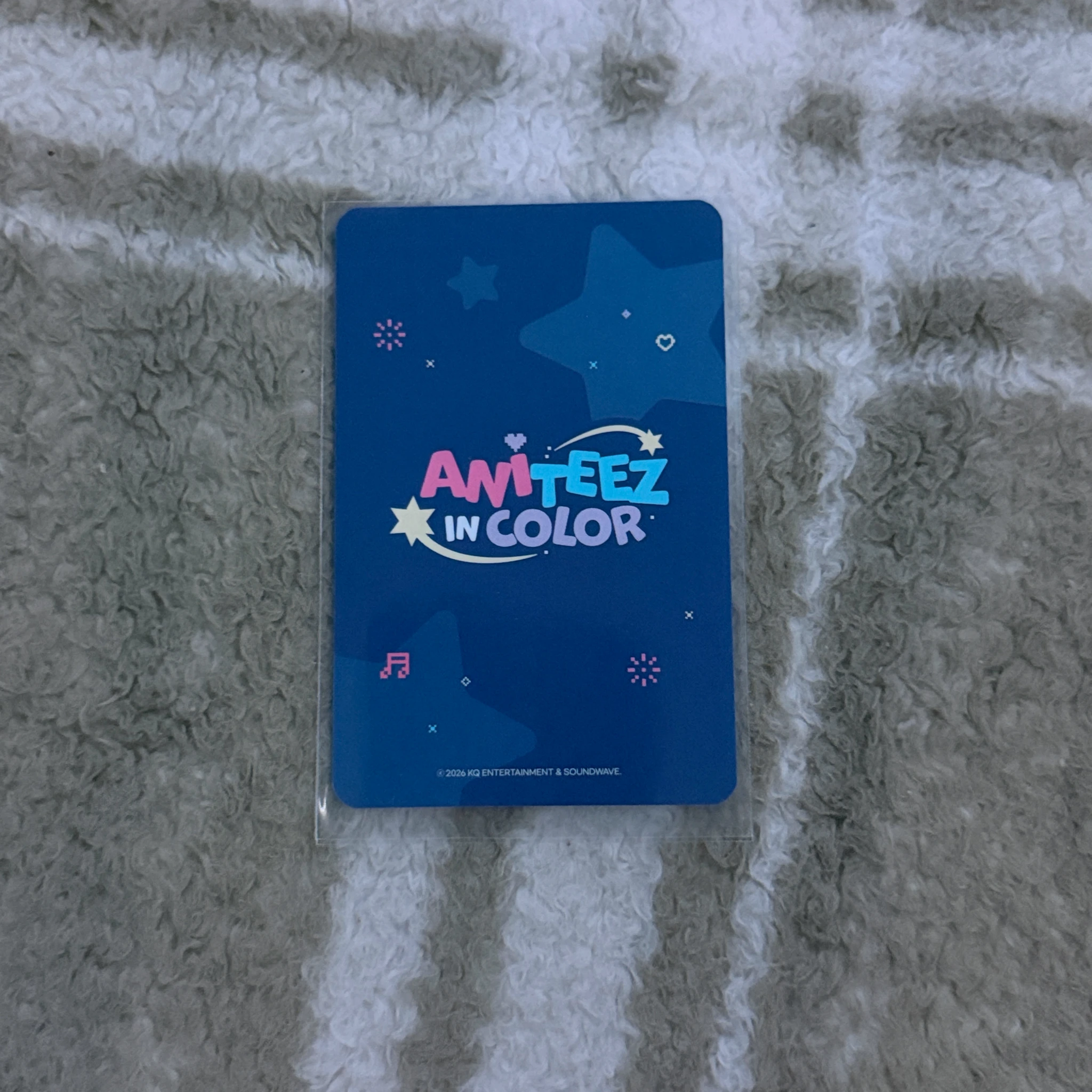 ATEEZ Hongjoong ATEEZ - Hongjoong - ANITEEZ IN COLOR Other trading card listing photo 2