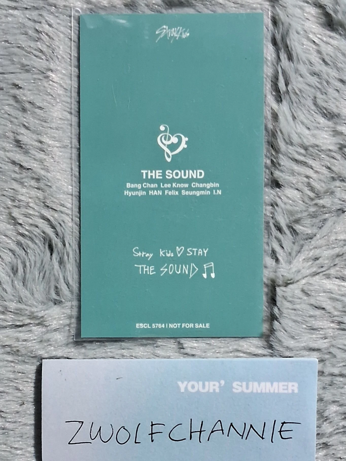 Stray Kids HAN Stray Kids - HAN - The Sound Album album photocard regular version listing photo 2