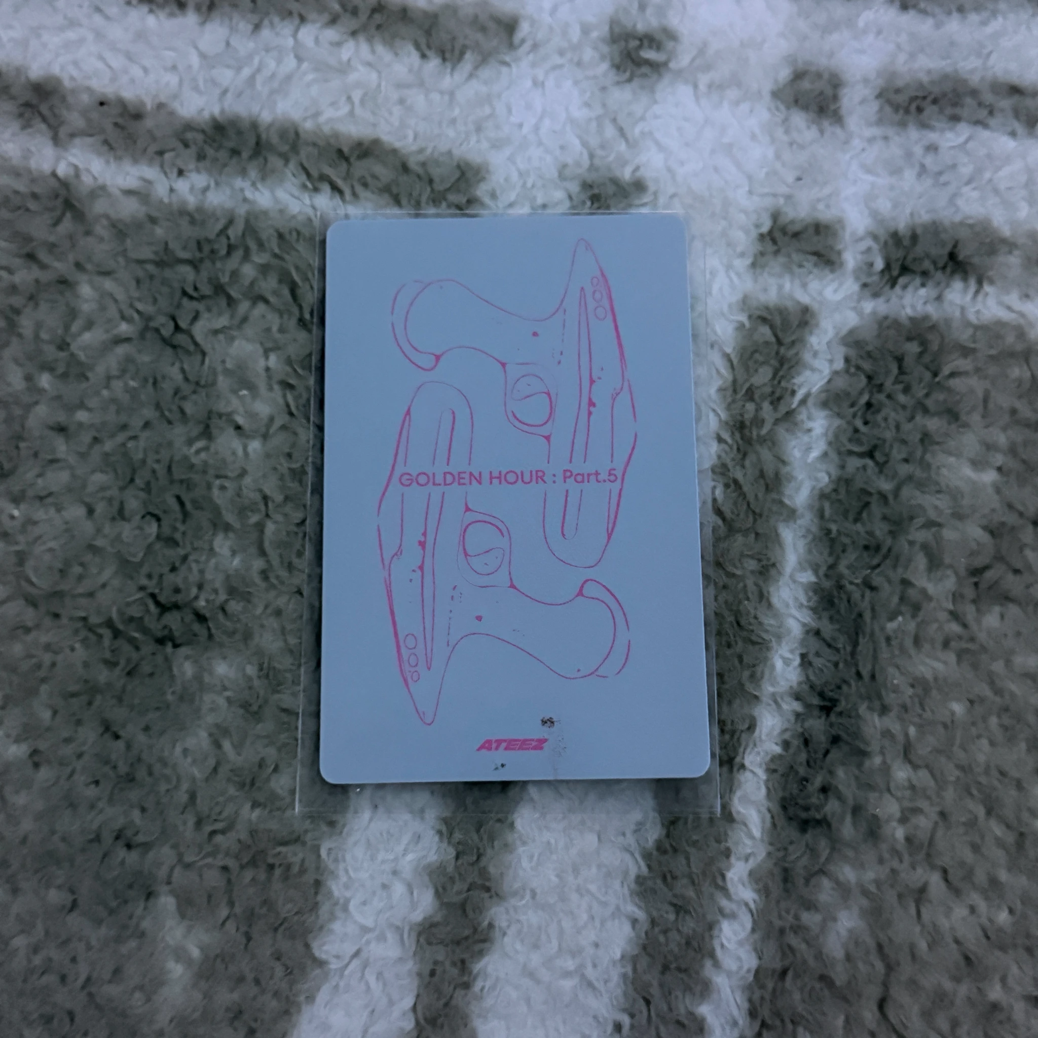 ATEEZ Hongjoong ATEEZ - Hongjoong - GOLDEN HOUR : Part.5 Album digipack version hello82 exclusive pop-up exclusive listing photo 2