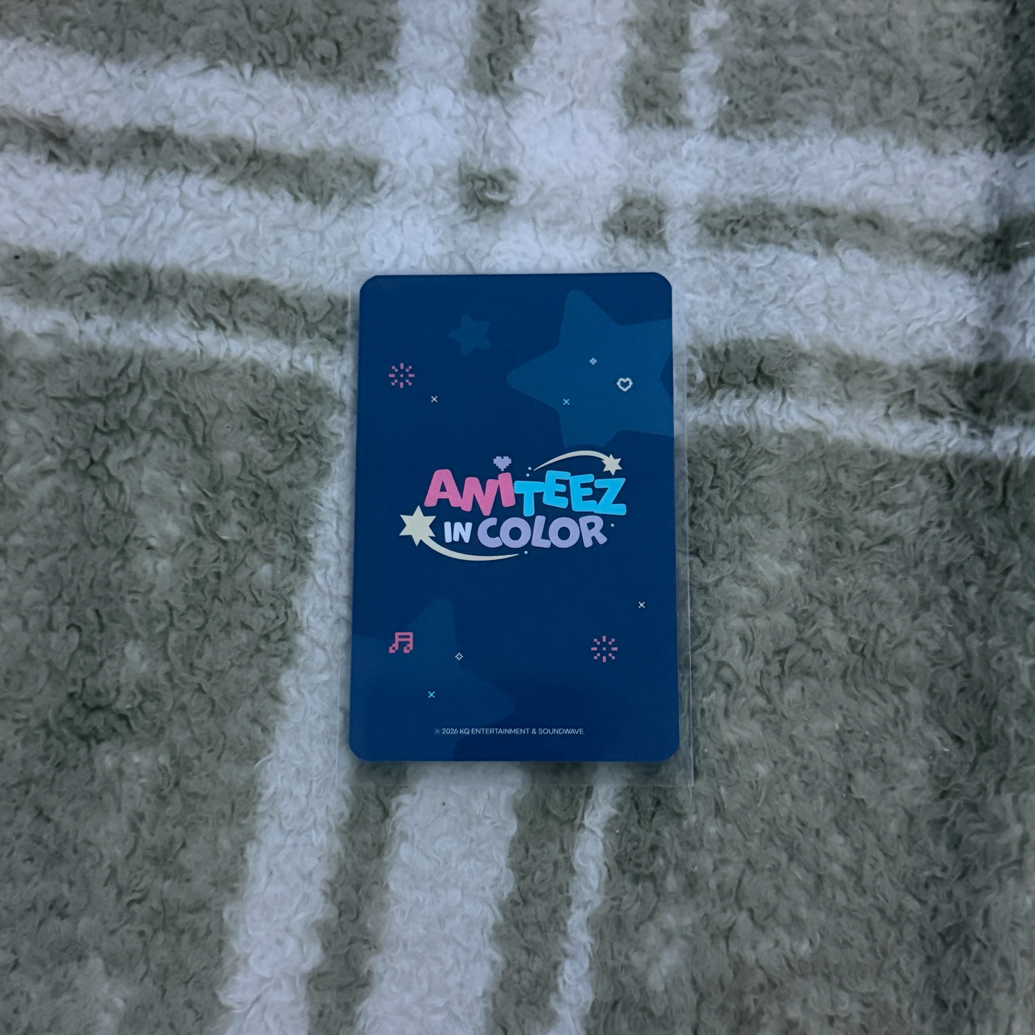 ATEEZ Hongjoong ATEEZ - Hongjoong - ANITEEZ IN COLOR Other trading card listing photo 2