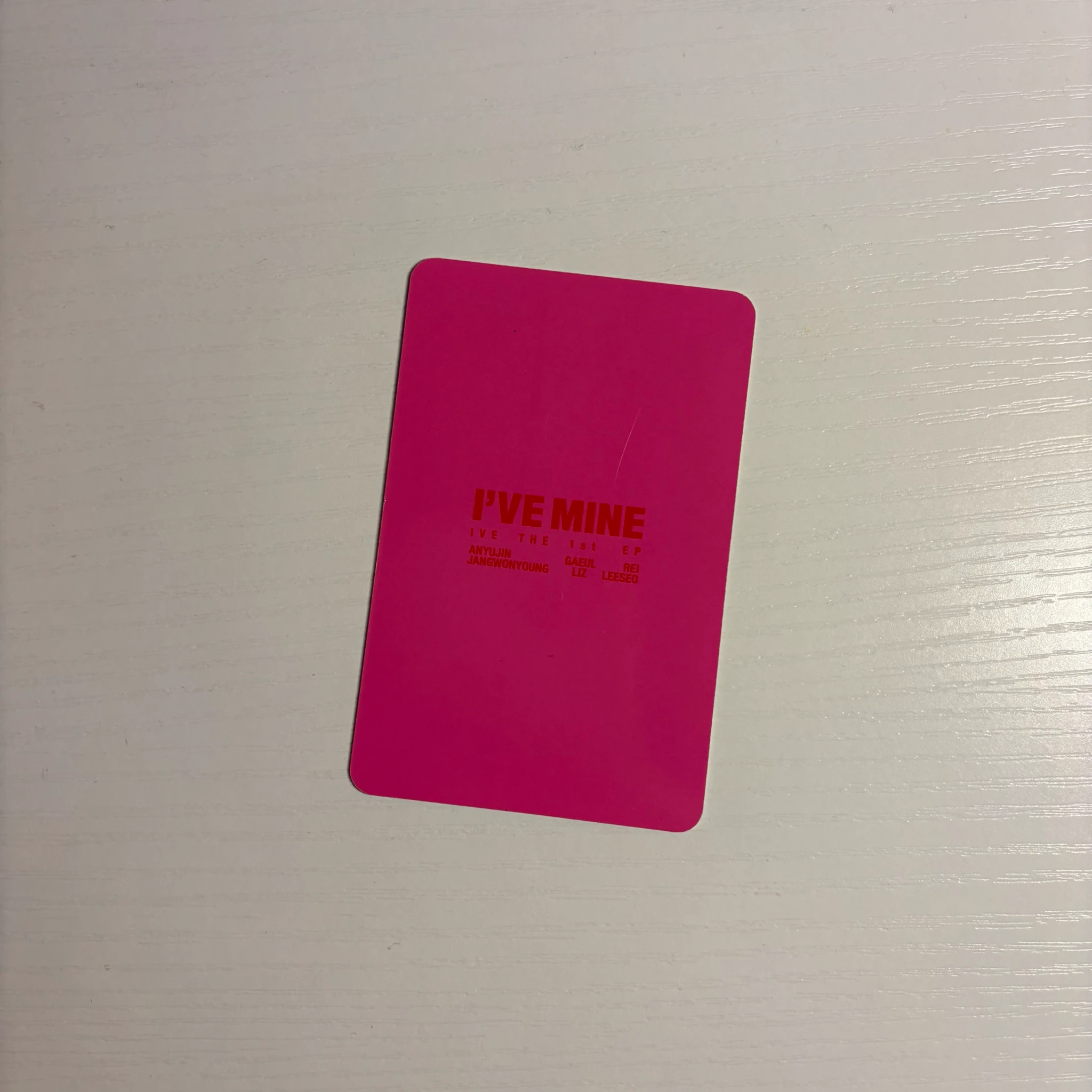 IVE Leeseo IVE - Leeseo - I've Mine Album album photocard either way version listing photo 2