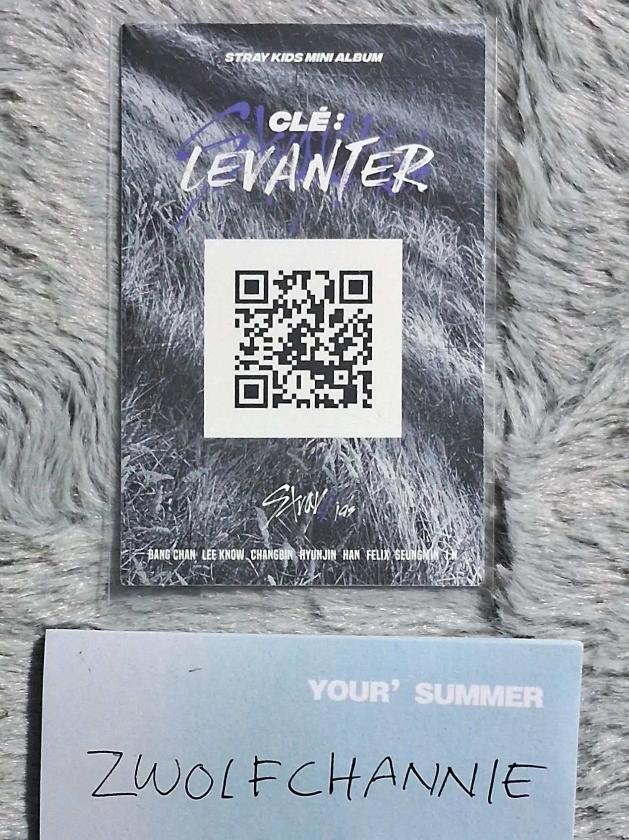 Stray Kids HAN Stray Kids - HAN - Clé: Levanter Album blue version listing photo 2