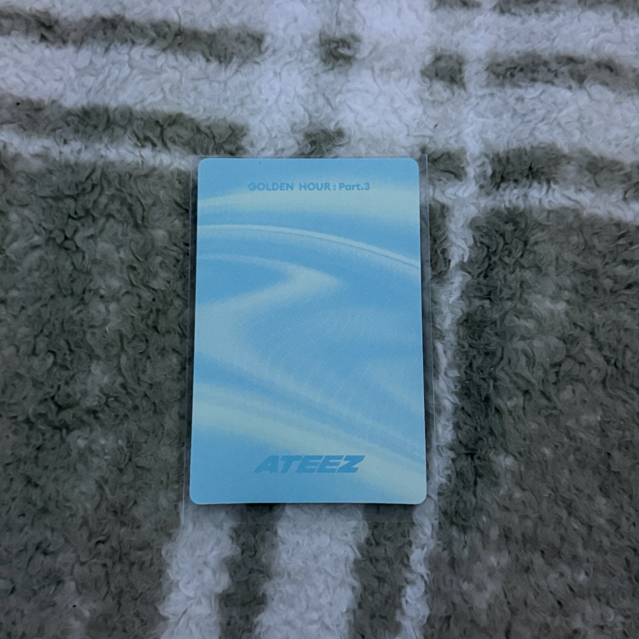 ATEEZ Yeosang ATEEZ - Yeosang - Golden Hour : Part.3 Album poca album album photocard version 1 listing photo 2