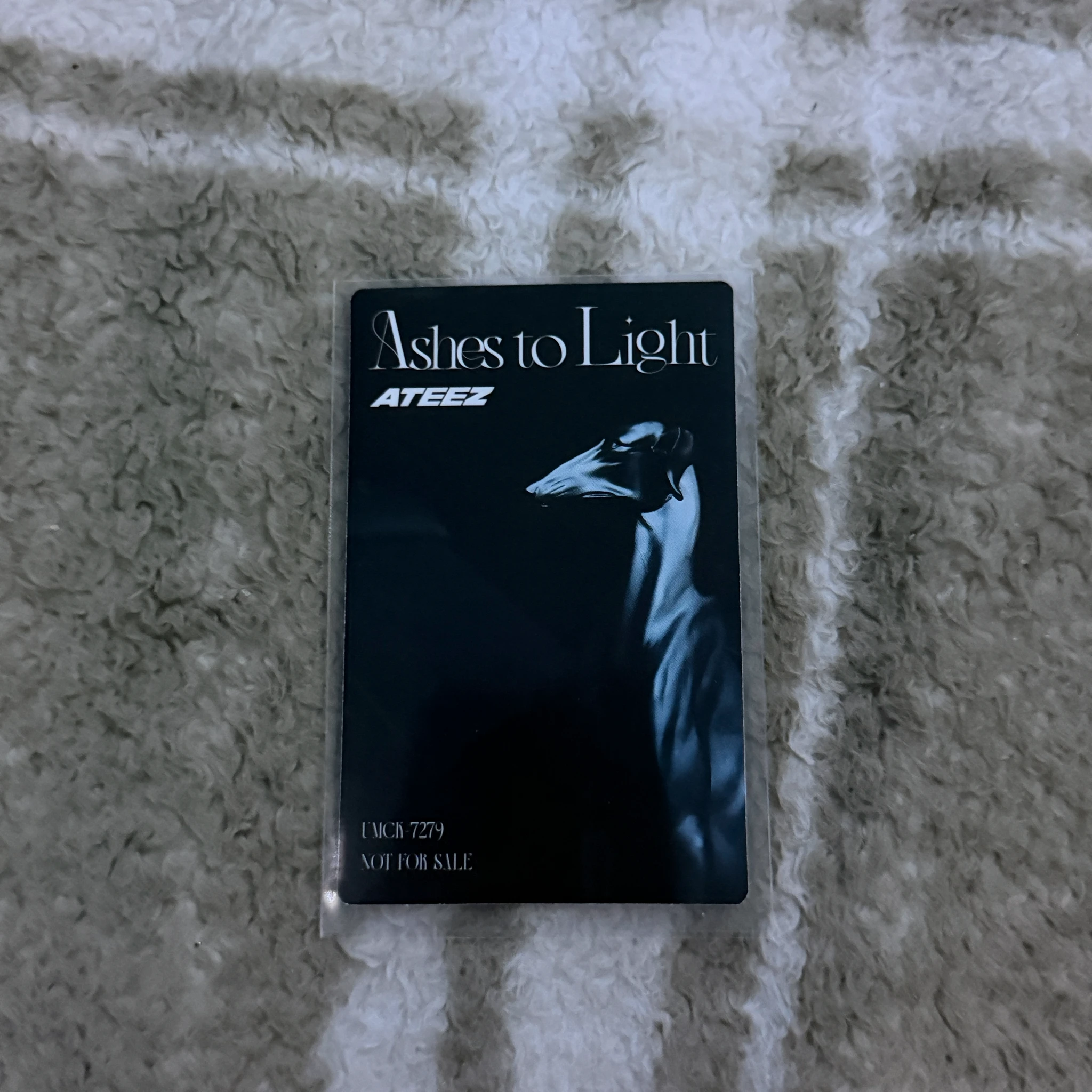 ATEEZ San ATEEZ - San - Ashes to Light Album album photocard limited version japanese album first press only listing photo 2