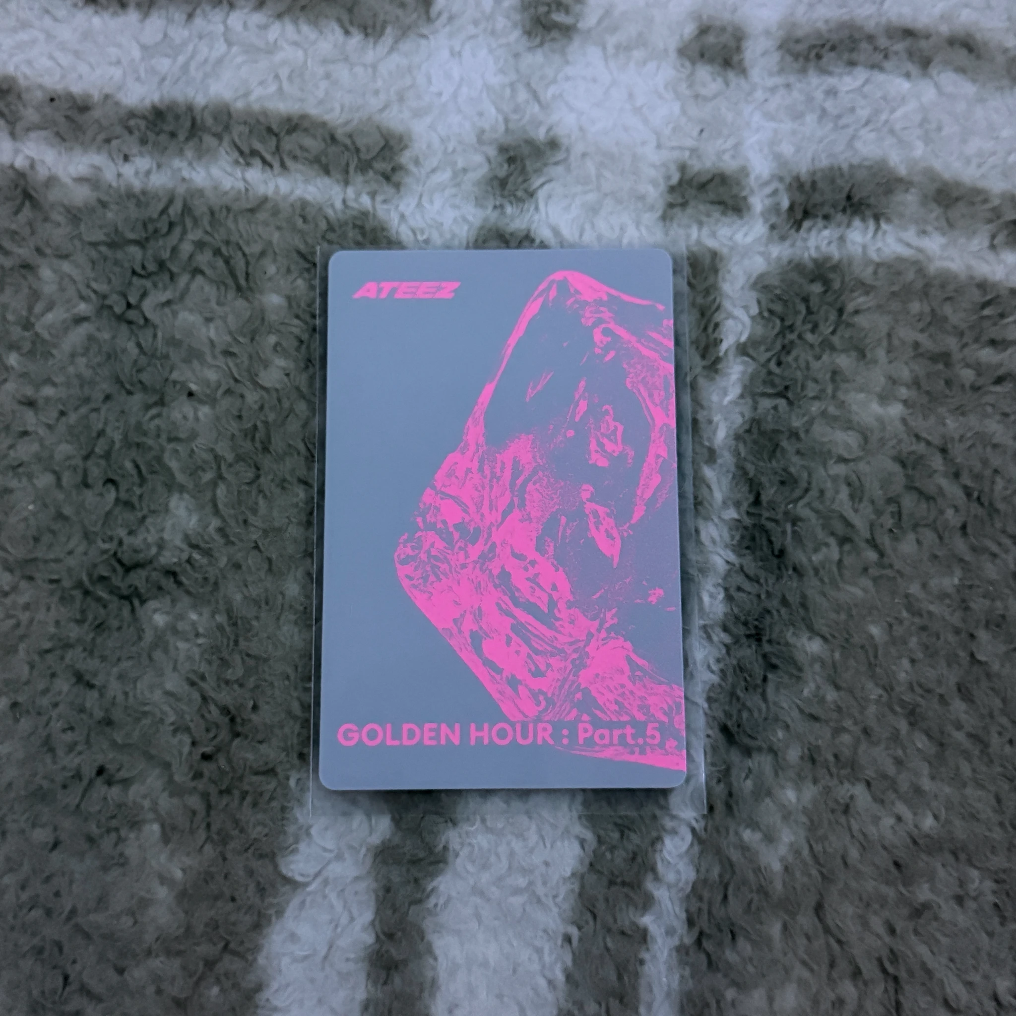 ATEEZ San ATEEZ - San - GOLDEN HOUR : Part.5 Album album photocard poca album diary version listing photo 2