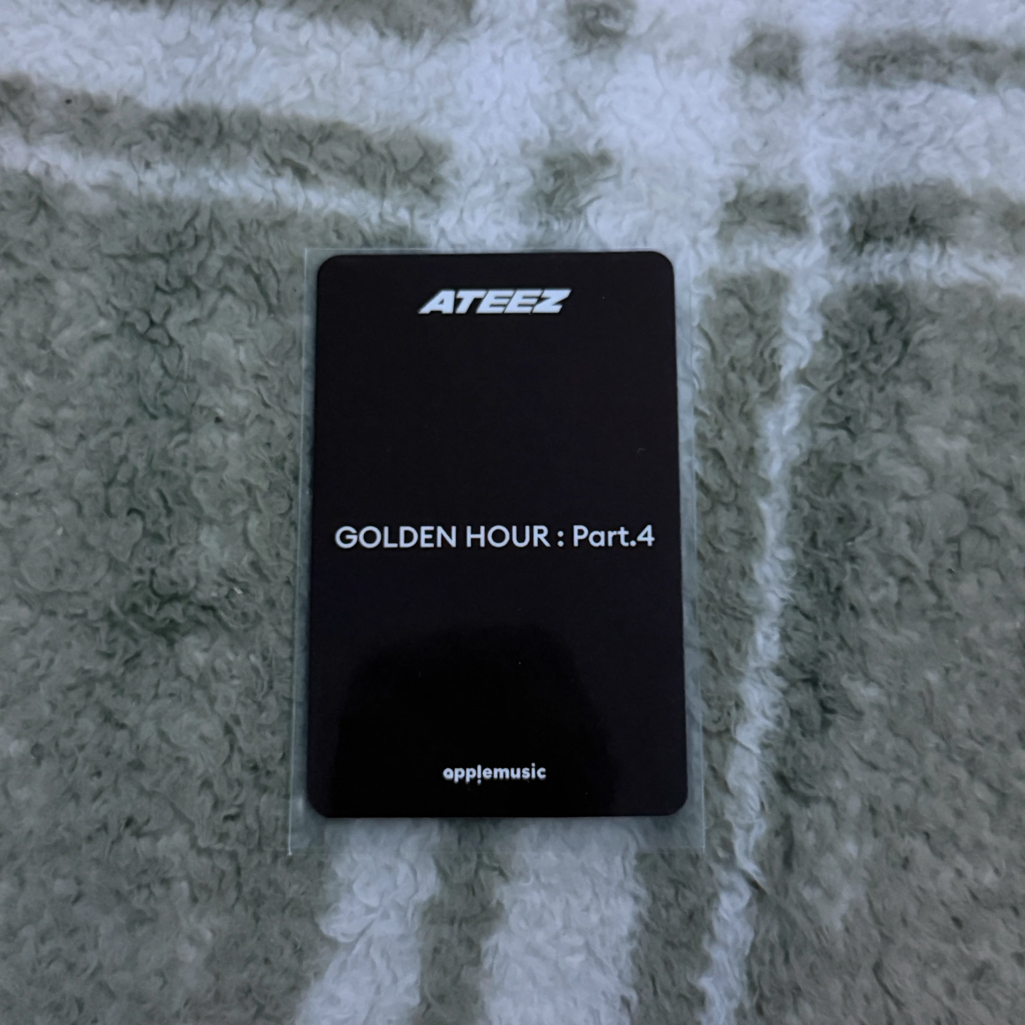 ATEEZ San ATEEZ - San - Golden Hour : Part.4 Album apple music fansign listing photo 2