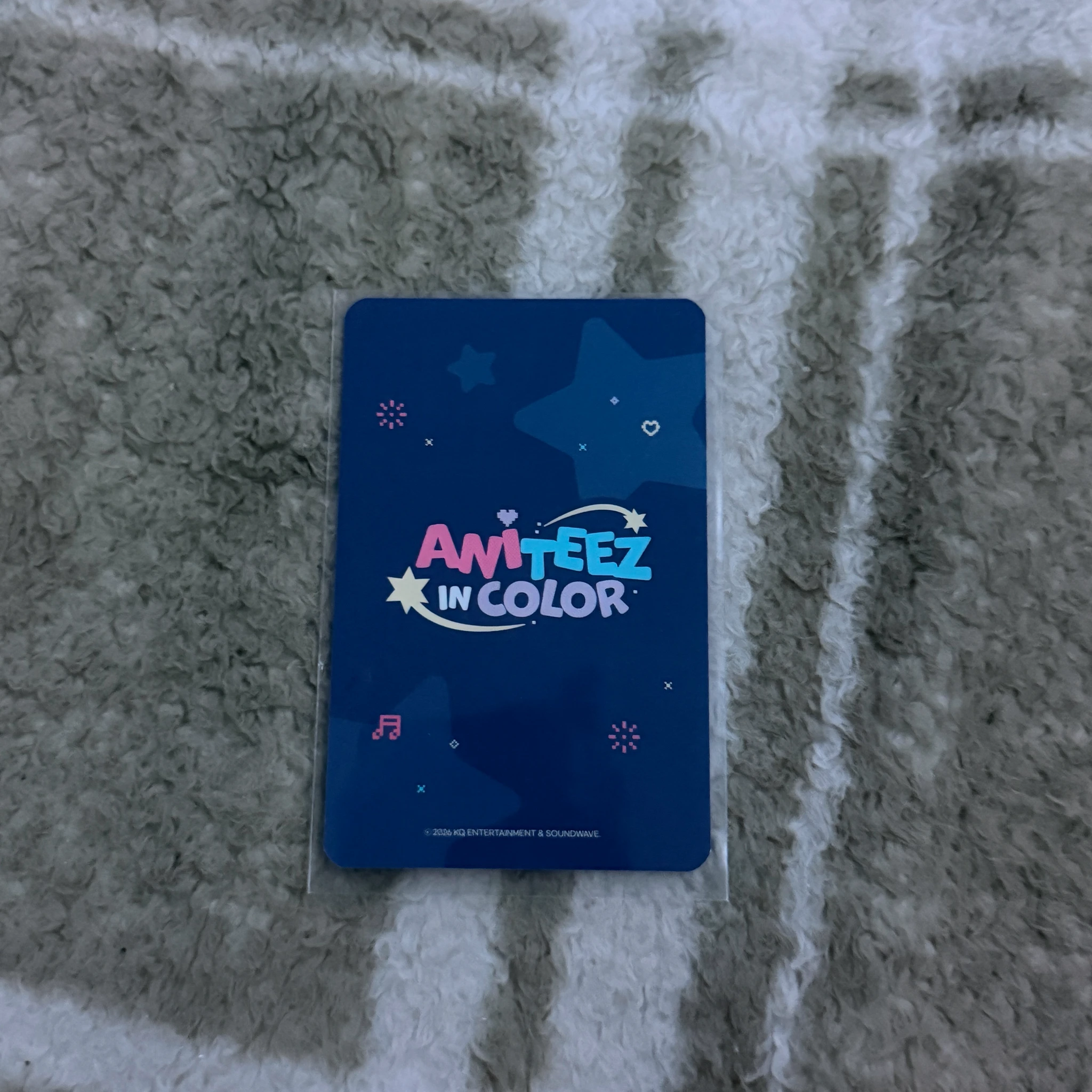 ATEEZ San ATEEZ - San - ANITEEZ IN COLOR Other trading card version 3 listing photo 2