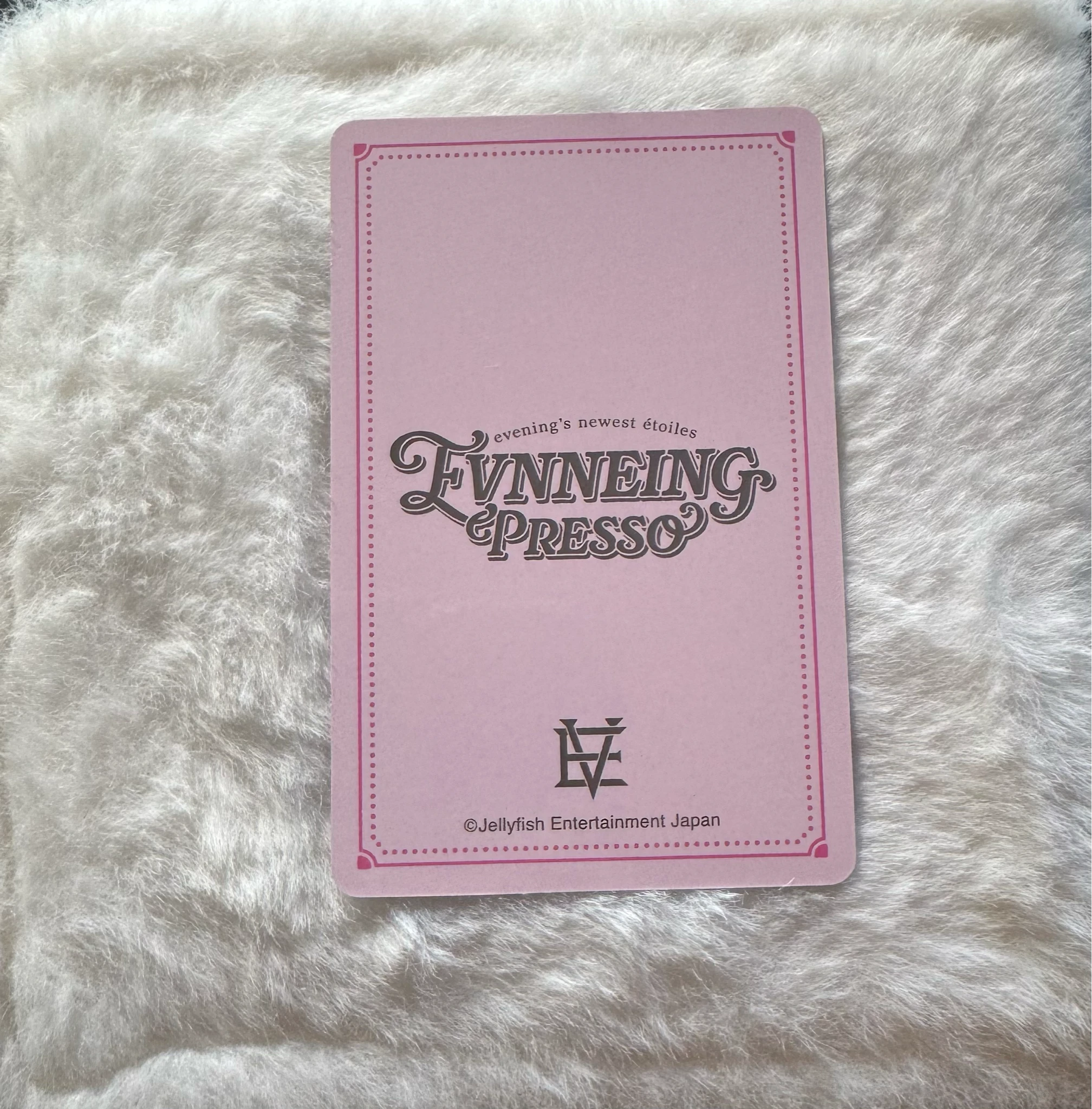 EVNNE Mun Junghyun EVNNE - Mun Junghyun - 2024 FANMEETING EVNNEING-PRESSO Event trading card listing photo 2
