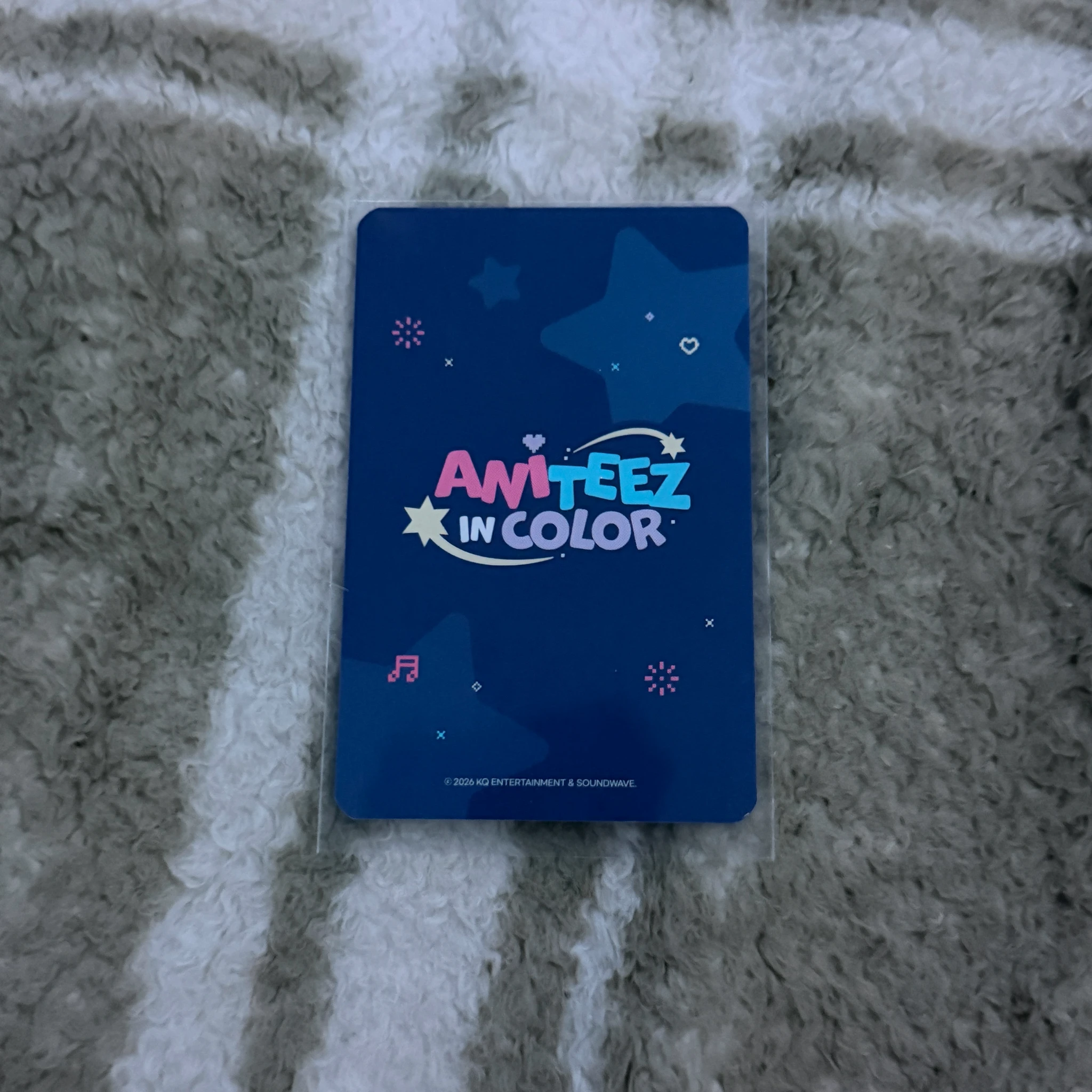 ATEEZ Mingi ATEEZ - Mingi - ANITEEZ IN COLOR Other version 1 trading card listing photo 2